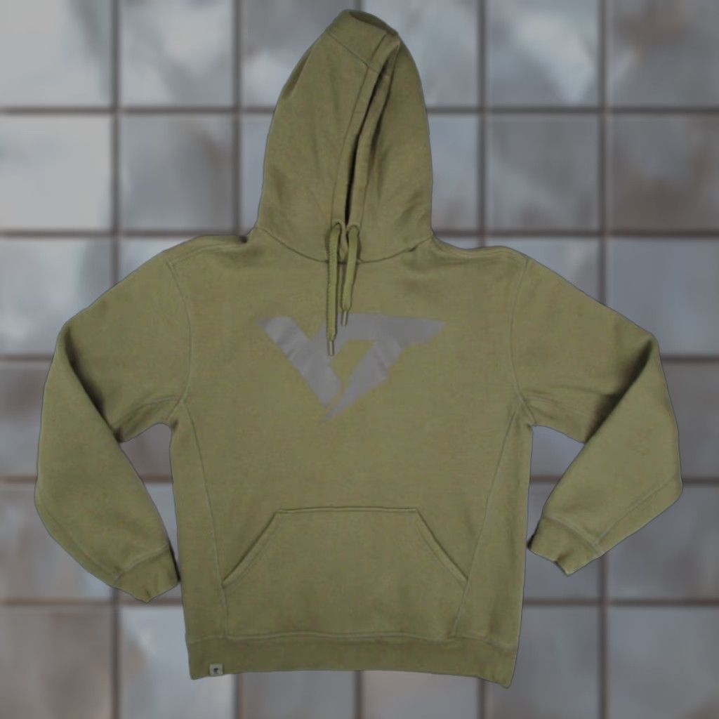Industrie YT Industries Hoodie Mens Medium Green Fleece Crew Neck Pullover Graphic Bike Size US M / EU 48-50 / 2 - 1 Thumbnail