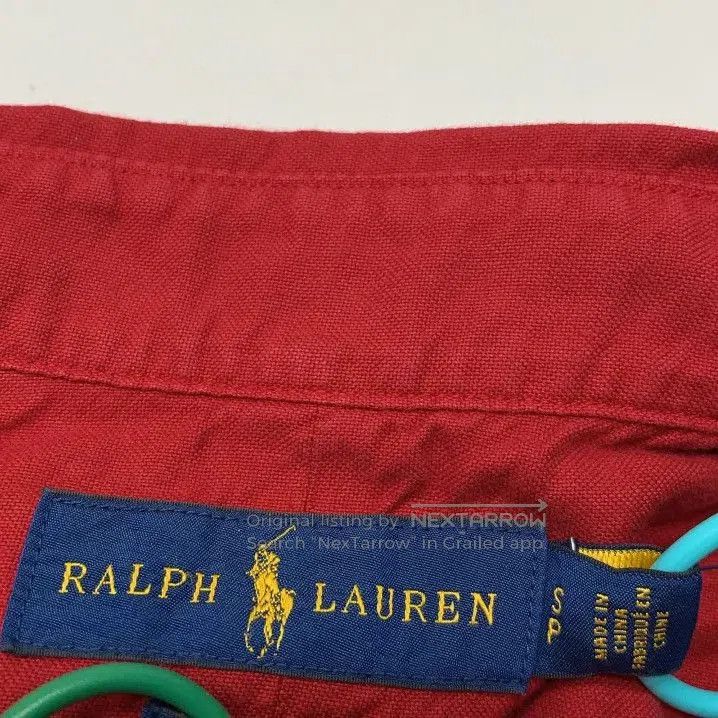 Polo Ralph Lauren Polo Ralph Lauren FW21 Logo Embroidered Oxford Shirt. Size US S / EU 44-46 / 1 - 2 Thumbnail