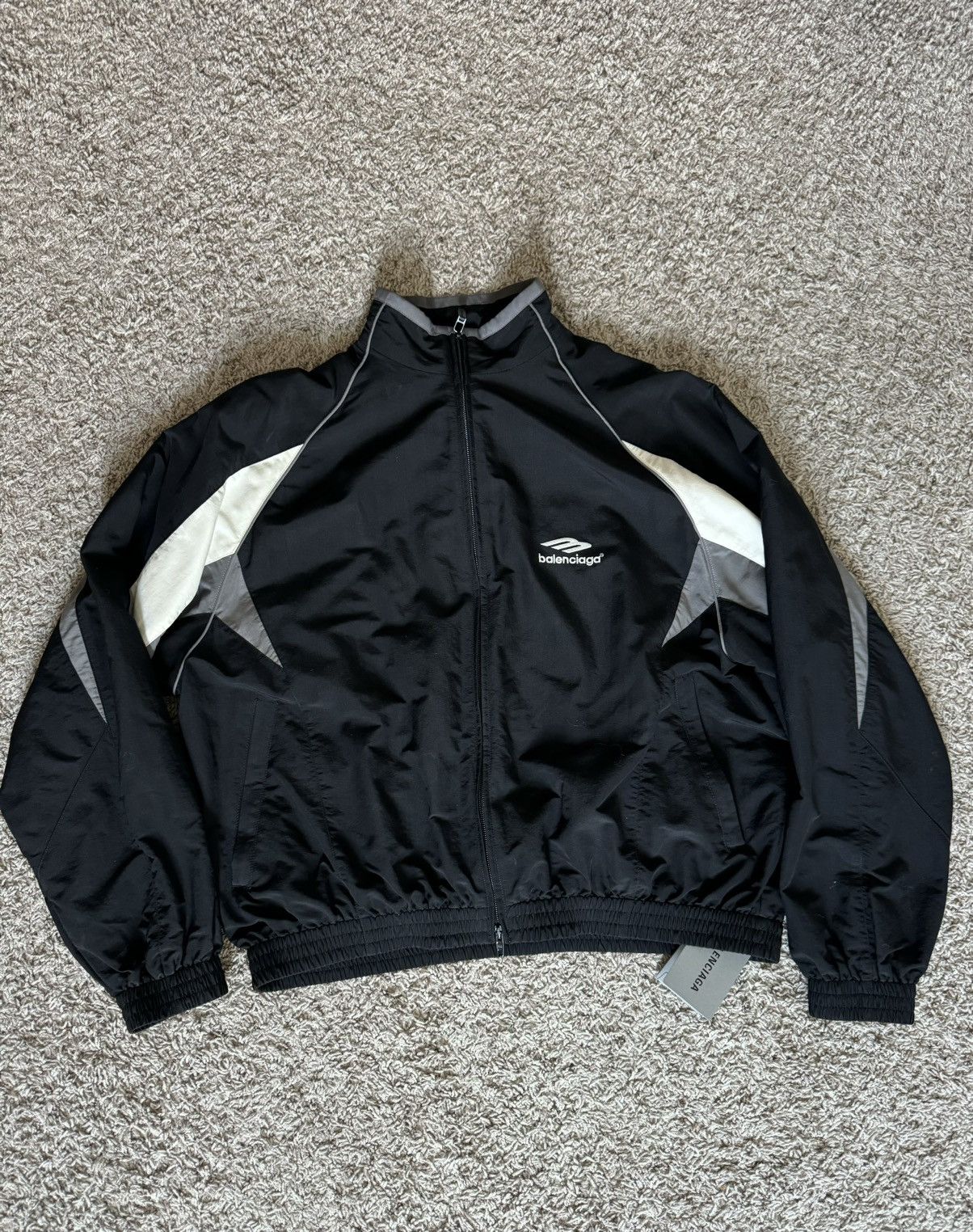Balenciaga Balenciaga Winter 23 3B Logo Regular Fit Track Suit Jacket Size US XL / EU 56 / 4 - 1 Thumbnail