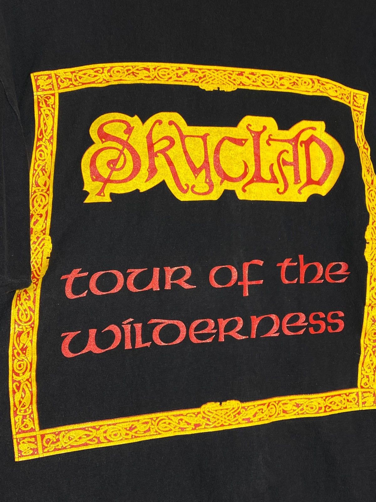 Band Tees Vintage 1992 Skyclad Tour Of The Wilderness Metal T-shirt Size US XL / EU 56 / 4 - 7 Thumbnail