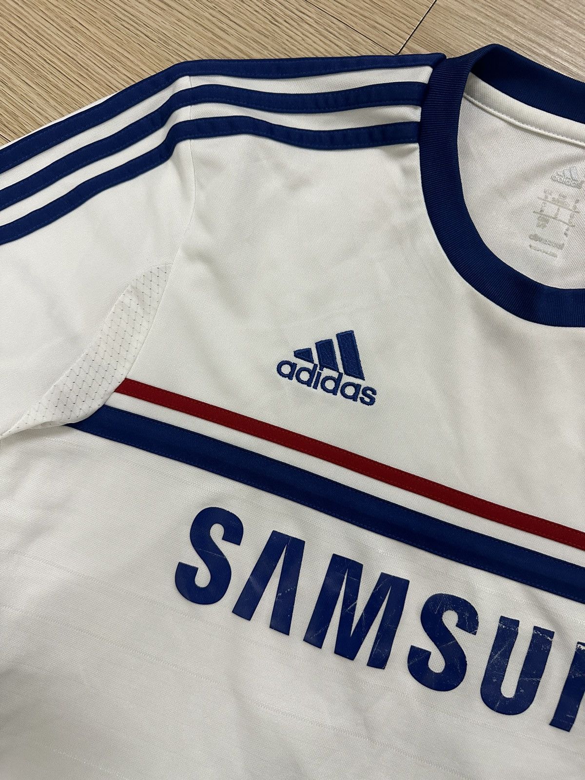 Adidas × Chelsea Soccer Adidas FC Chelsea 2013/2014 YSL Football Soccer Away Shirt Size US S / EU 44-46 / 1 - 5 Thumbnail