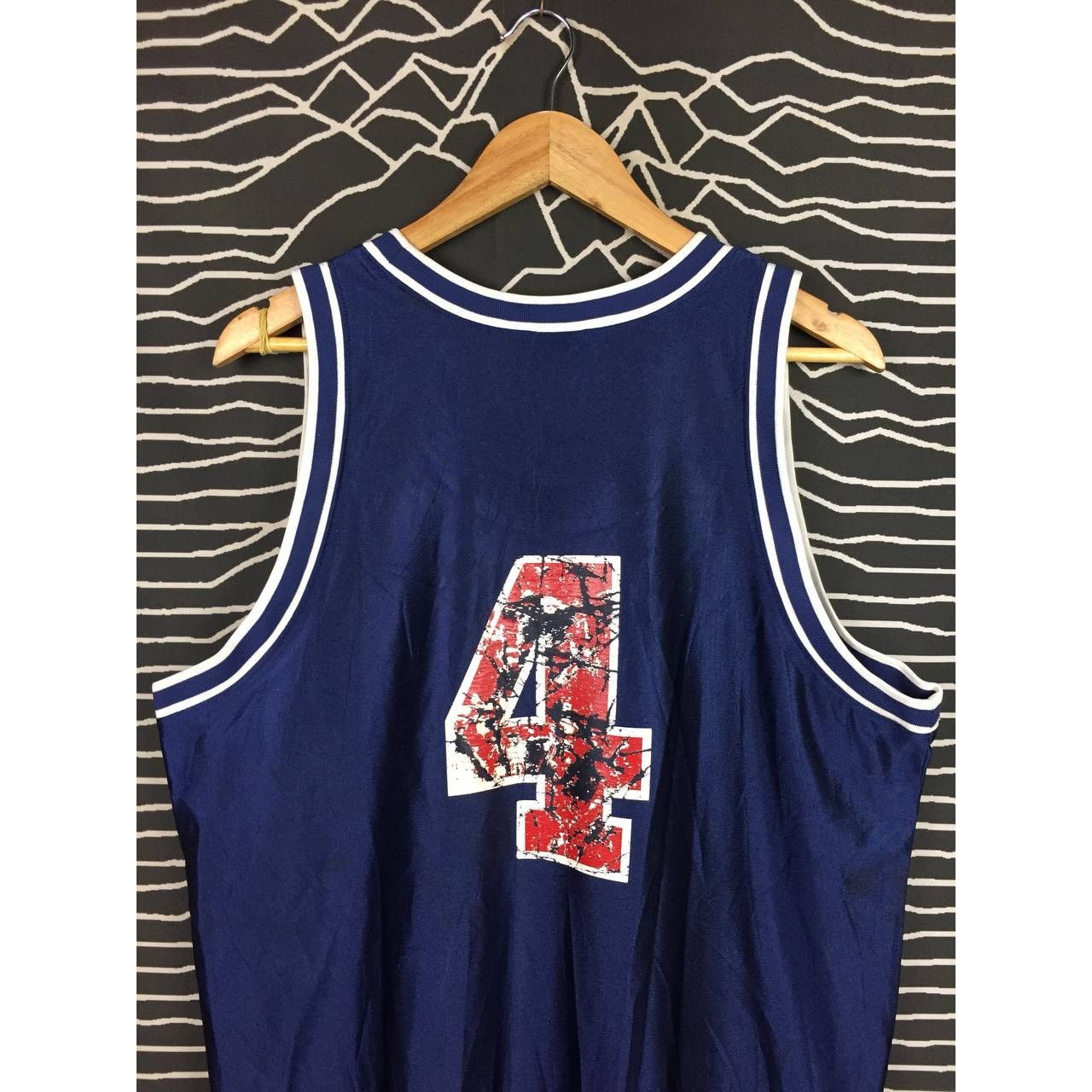 Nike Vtg Nike Athletic Basketball Jersey Tank Top Size US XL / EU 56 / 4 - 12 Thumbnail