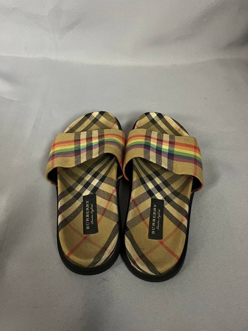 Burberry Burberry Slide Sandals Nova Check Size US 6 / IT 36 - 8 Thumbnail
