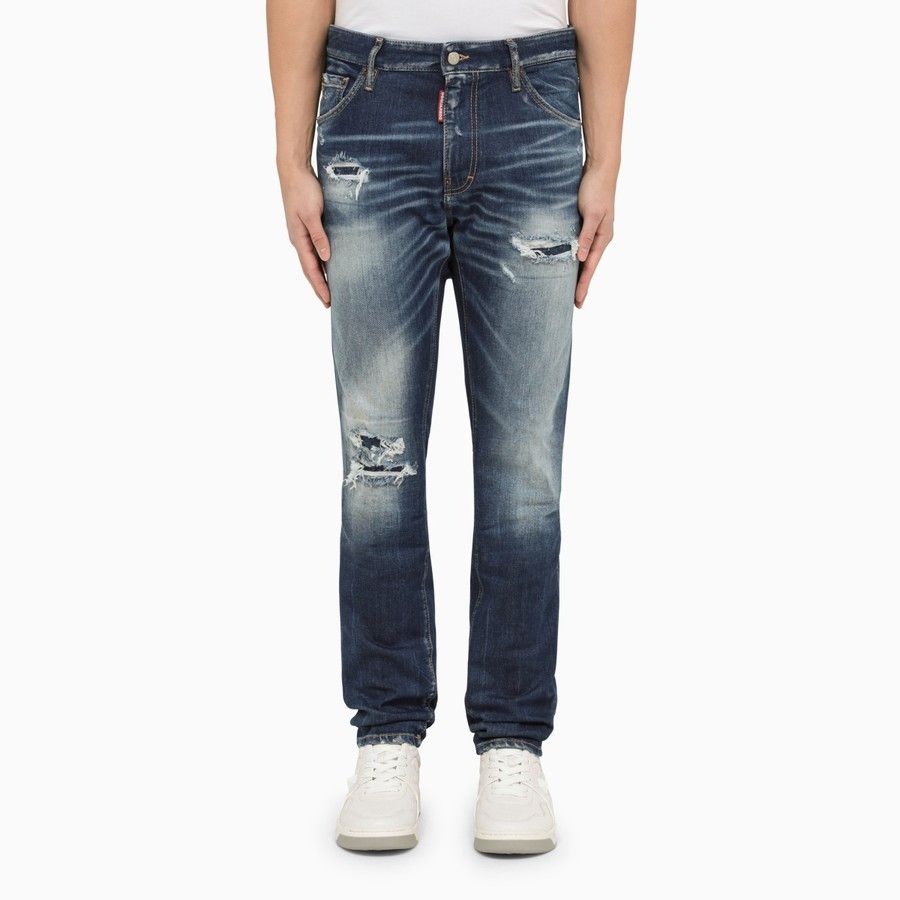 image of Dsquared2 O1D2Blof0324 Jeans In Blue, Men's (Size 30)