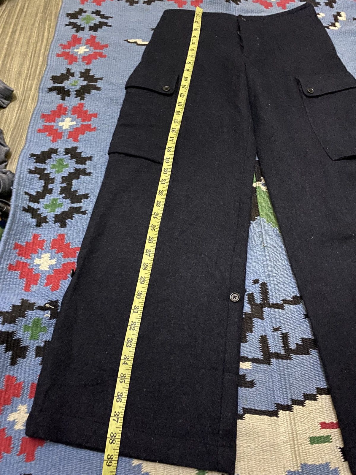 Margaret Howell MHL Japan Exclusive Wool Baggy Cargo Parachute Style Size US 30 / EU 46 - 16 Thumbnail