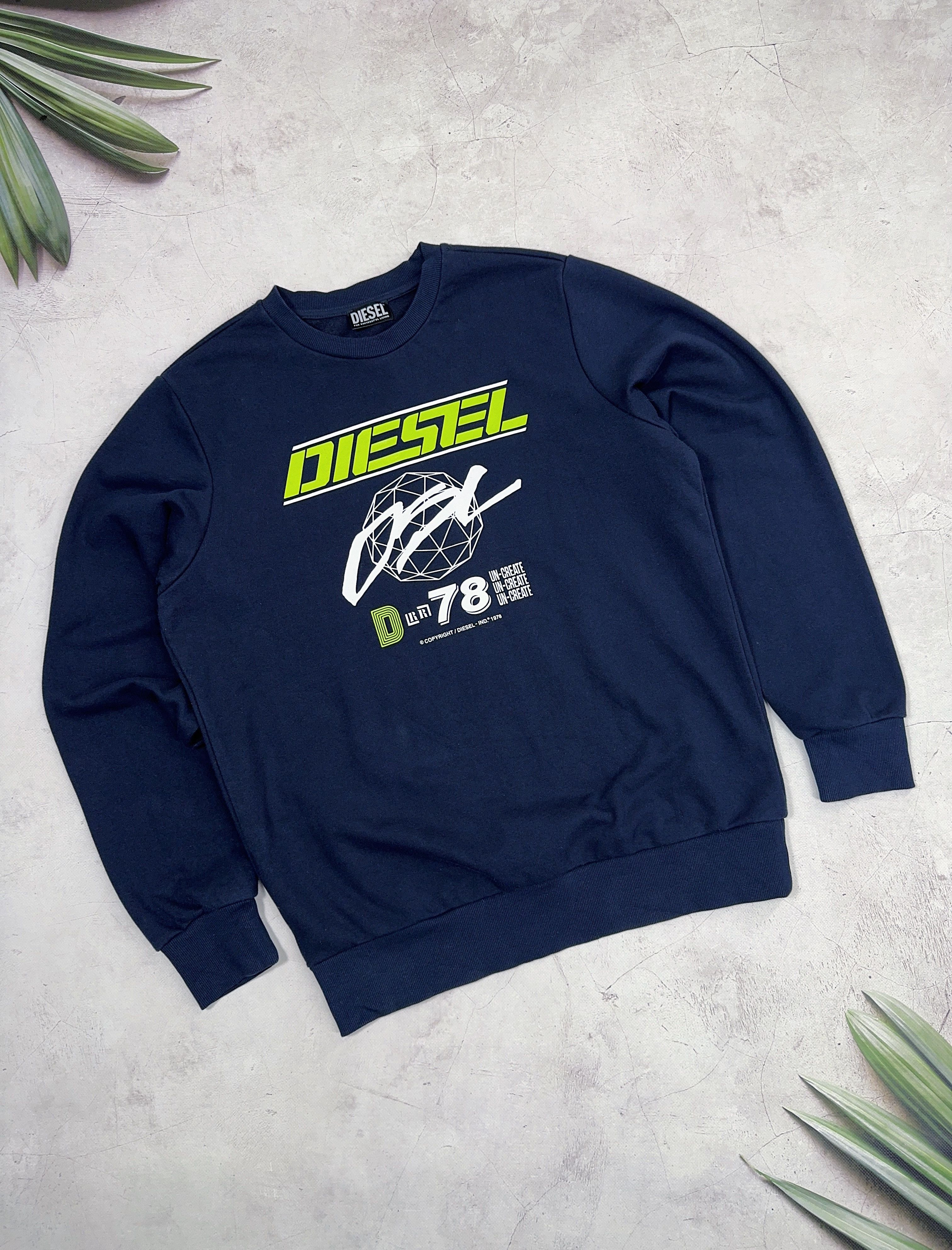 Diesel Diesel Sweatshirt Girk K11 Logo Size US L / EU 52-54 / 3 - 1 Thumbnail