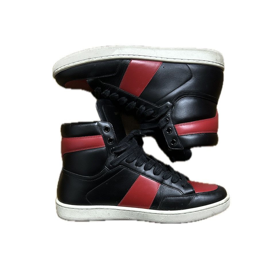 Saint Laurent Paris Saint Laurent SL/10H high top sneakers Size US 7.5 / EU 40-41 - 1 Thumbnail