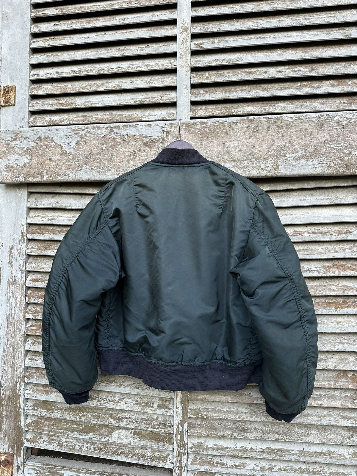 Alpha Industries Vintage MA1 ALPHA INDUSTRIES Man Intermediate BOMBER JACKET Size US L / EU 52-54 / 3 - 9 Thumbnail