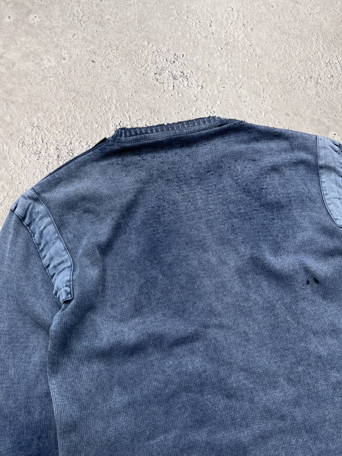 Emporio Armani VINTAGE STRIPPED EMPORIO ARMANI HYPE SWEATER Y2K Size US L / EU 52-54 / 3 - 11 Thumbnail