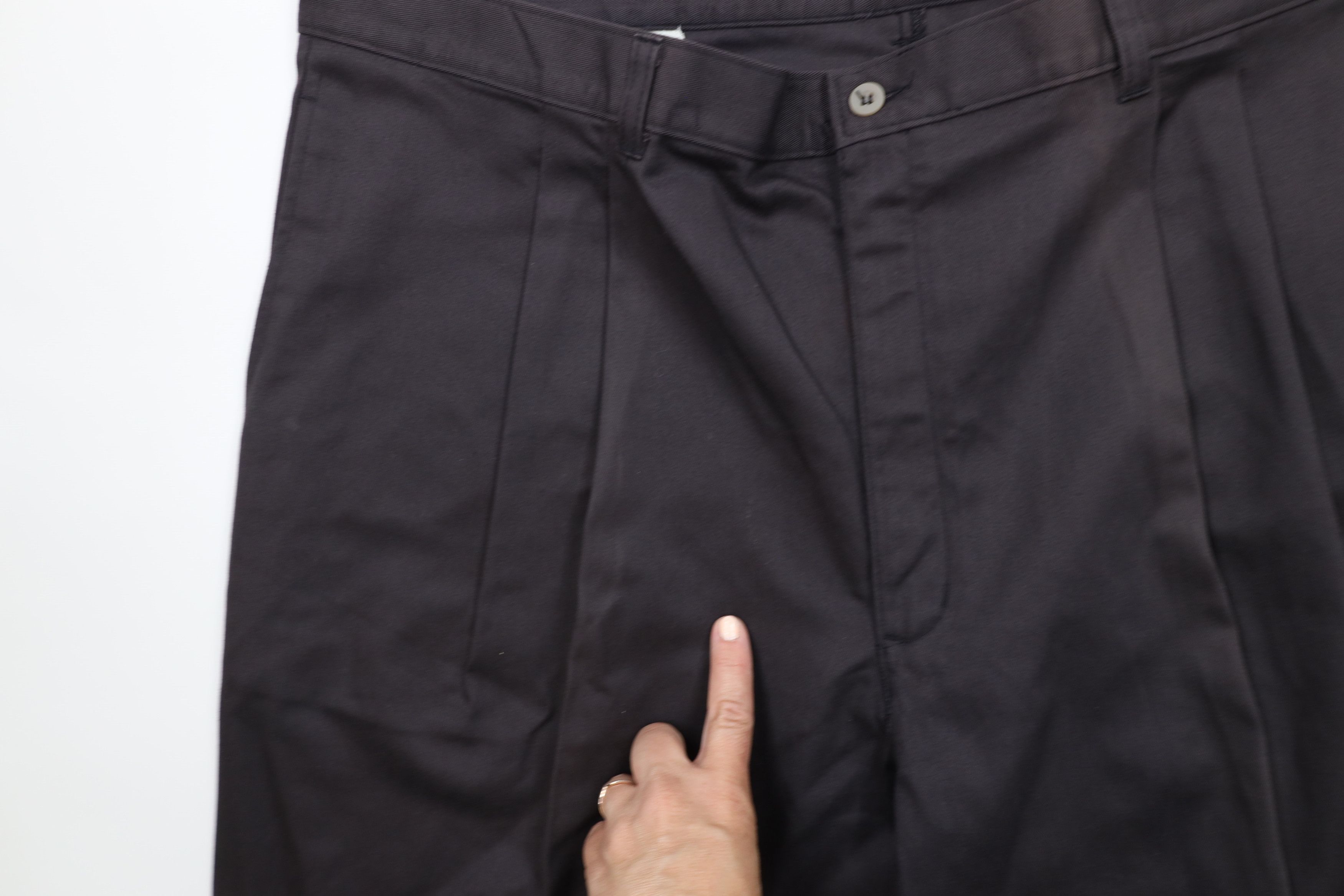 Vintage Deadstock Vintage 90s Streetwear Wide Leg Chino Pants USA Size US 44 / EU 60 - 6 Thumbnail