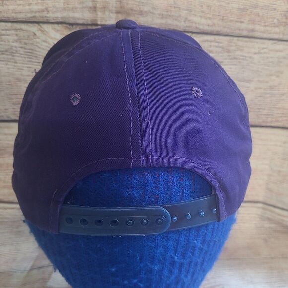 American Needle Vtg Minnesota Vikings Ann co snapback hat Split bar Size ONE SIZE - 3 Thumbnail