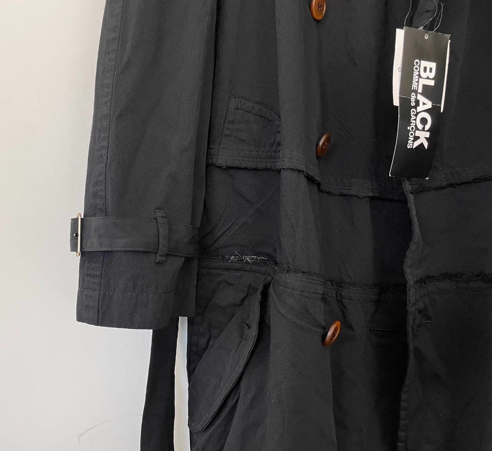 Comme des Garcons Comme des Garçons Deconstructed Trench Coat。Ｑ21 Size US L / EU 52-54 / 3 - 3 Thumbnail
