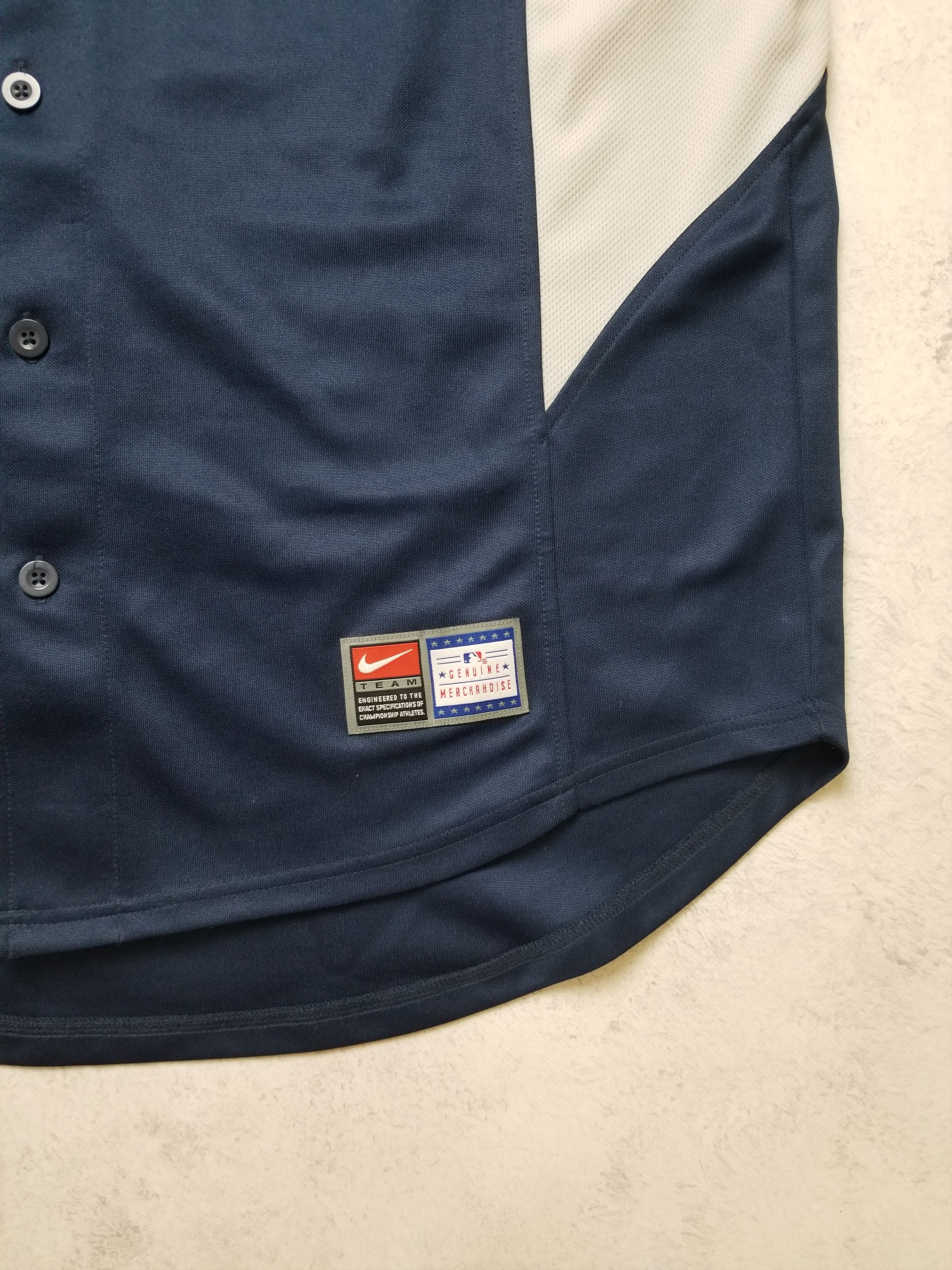 Nike Nike Vintage Classic Atlanta Braves #7 Drew Navy Blue Jersey Size US L / EU 52-54 / 3 - 17 Thumbnail