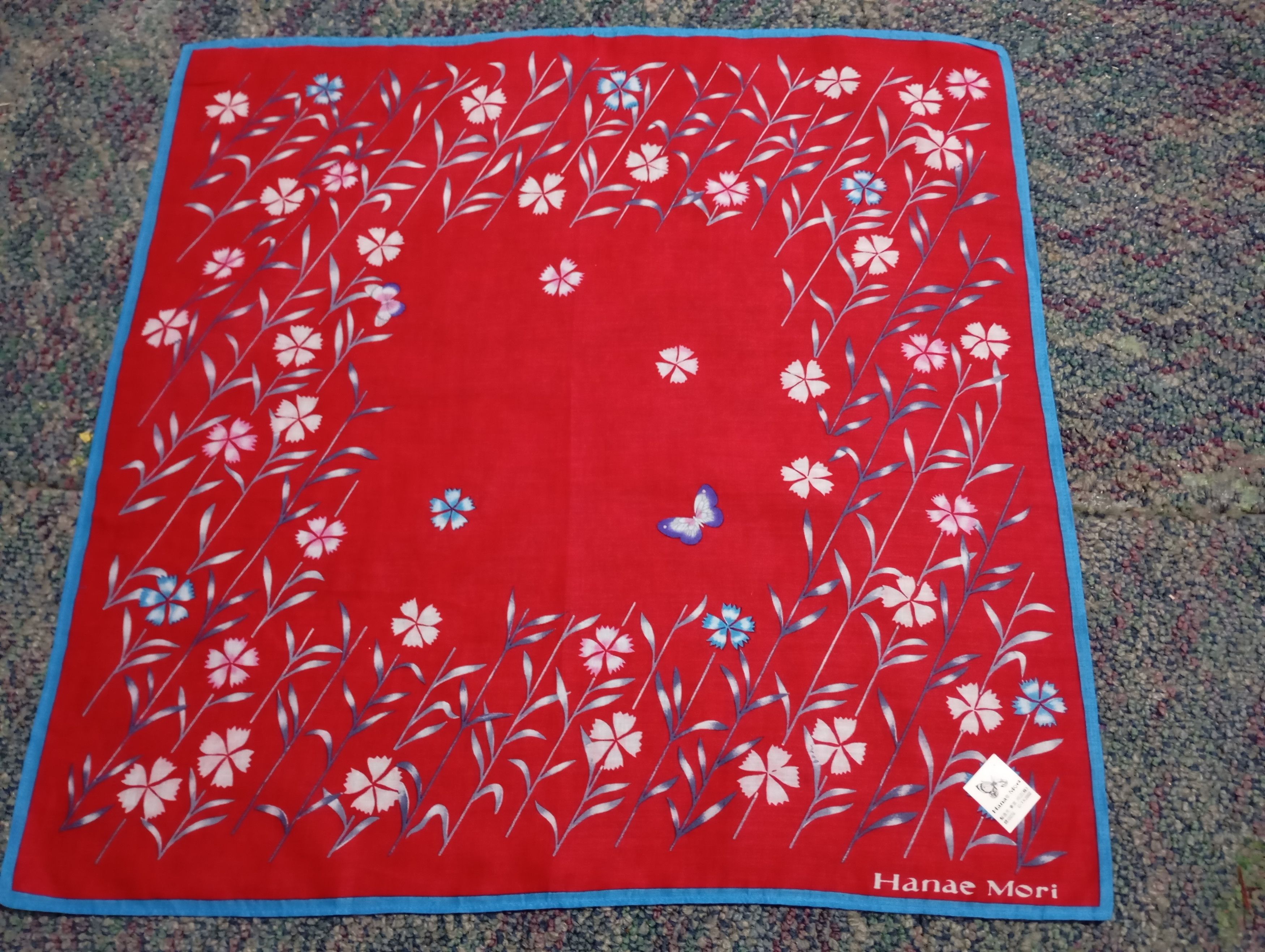 Hanae Mori Hanae Mori Handkerchief Pocketsquare Size ONE SIZE - 1 Thumbnail
