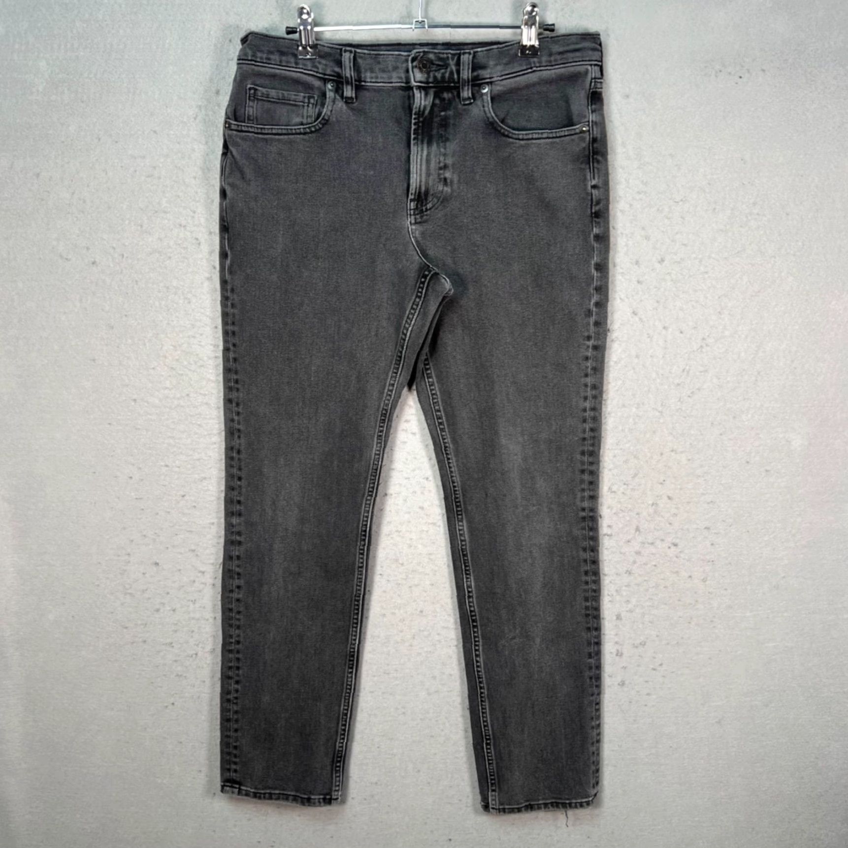 Everlane Everlane Jeans Mens 31x30 Slim Denim Gray Cotton Blend 5-Pocket Tapered Regular Rise Mid Vintage: No Size US 31 - 2 Thumbnail