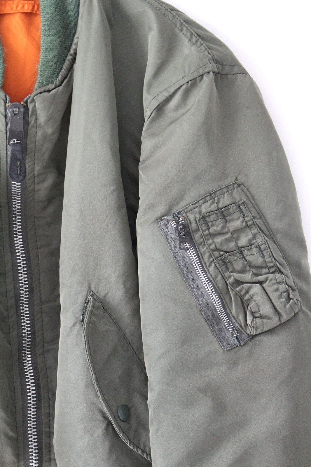 Alpha Industries 2000S ALPHA INDUSTRIES MA-1 BOMBER JACKET Size US L / EU 52-54 / 3 - 6 Thumbnail