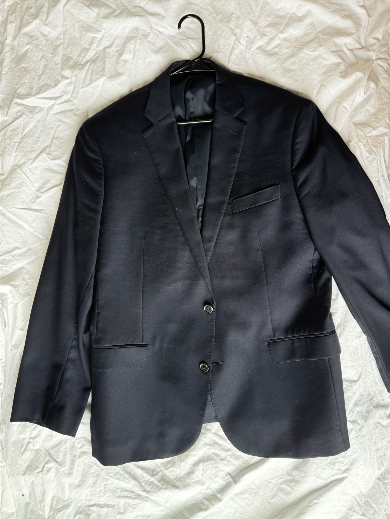 Lauren Ralph Lauren Lauren Ralph Lauren Slim-Fit Navy Wool Blazer - Size 44R Size 44R - 1 Thumbnail