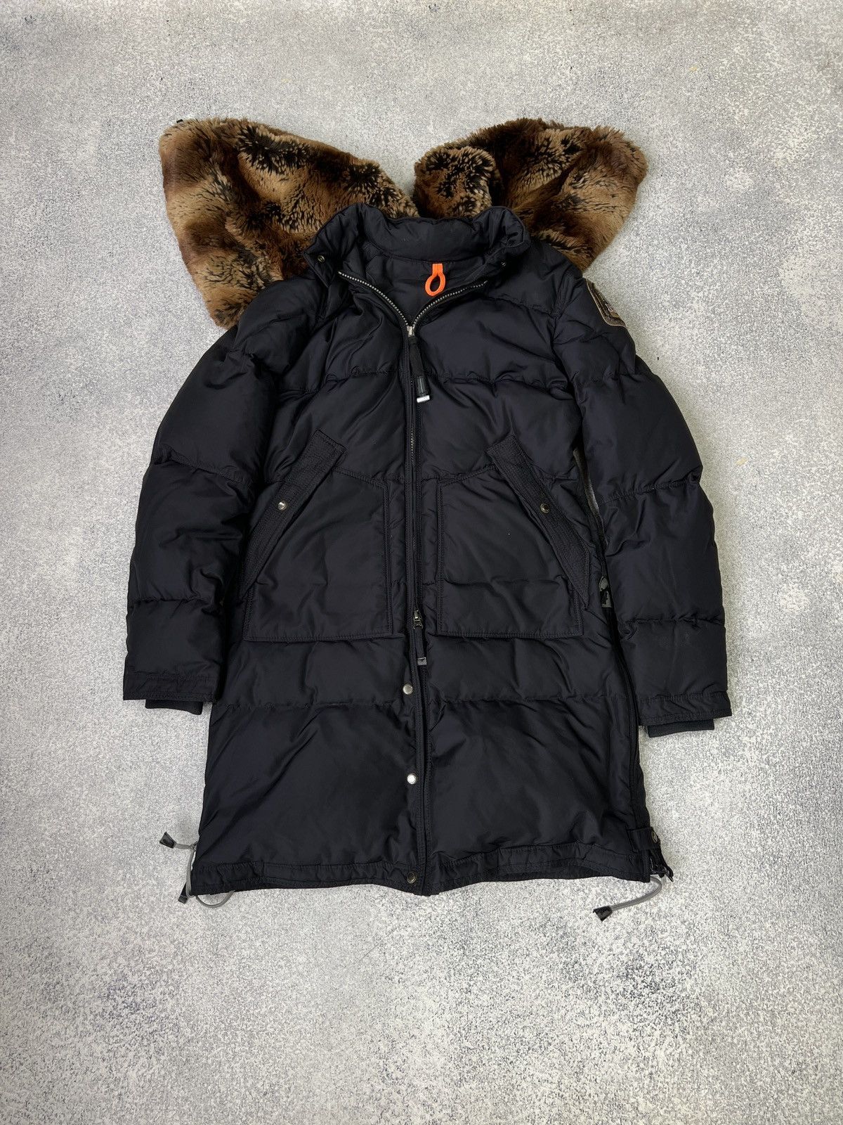 Parajumpers × Vintage Vintage Parajumpers Women's Long Bear Hooded Down Jacket Size XS / US 0-2 / IT 36-38 - 3 Thumbnail
