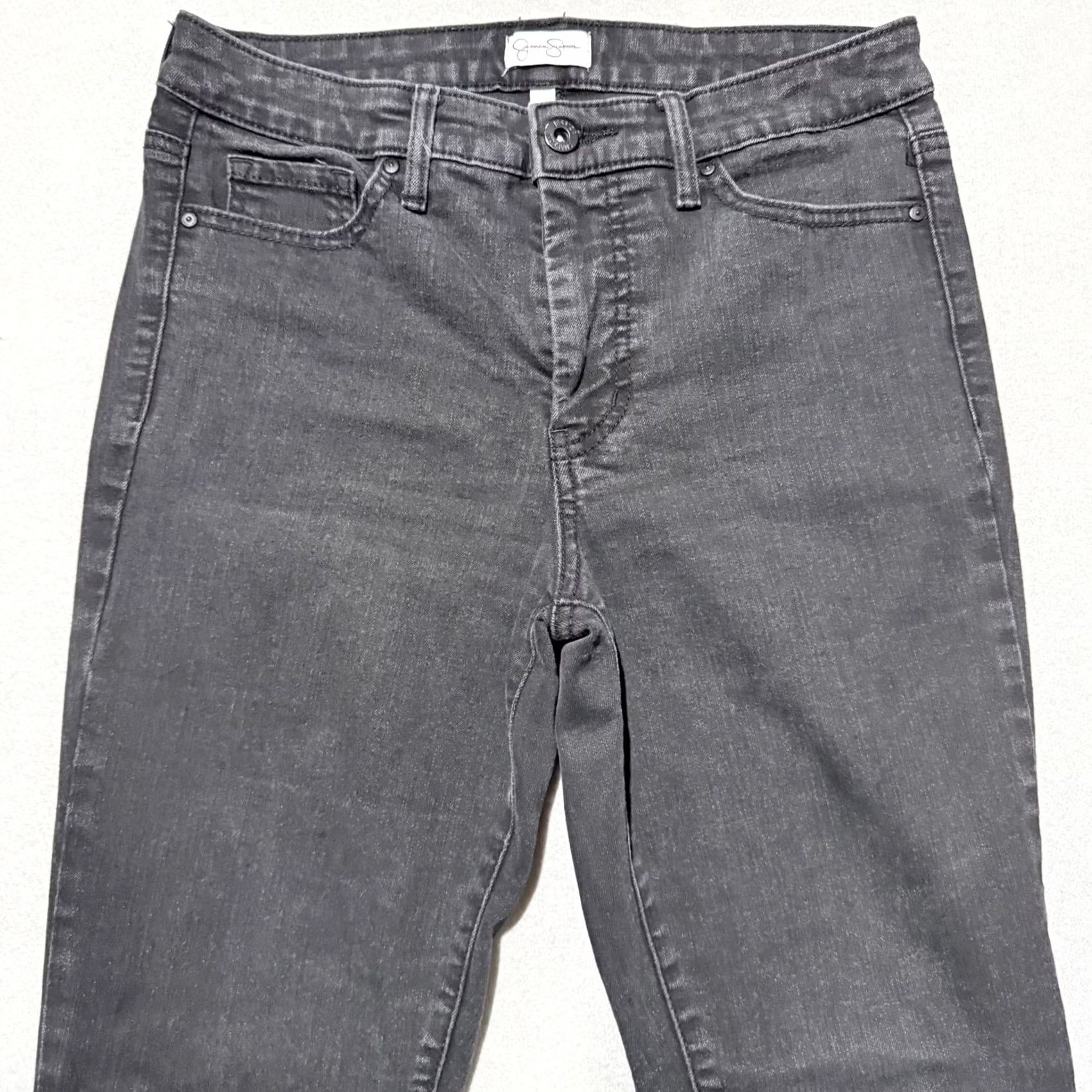 Jessica Simpson Jessica Simpson Jeans Women Black Denim Dark-Wash Skinny - 6 Size 28" / US 6 / IT 42 - 2 Thumbnail