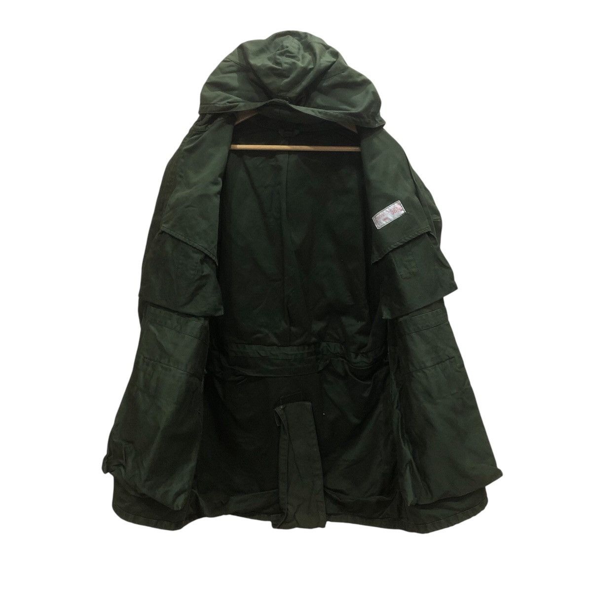 Vintage 1986 Seyntex Belgian Army Parka Green Size US L / EU 52-54 / 3 - 7 Thumbnail
