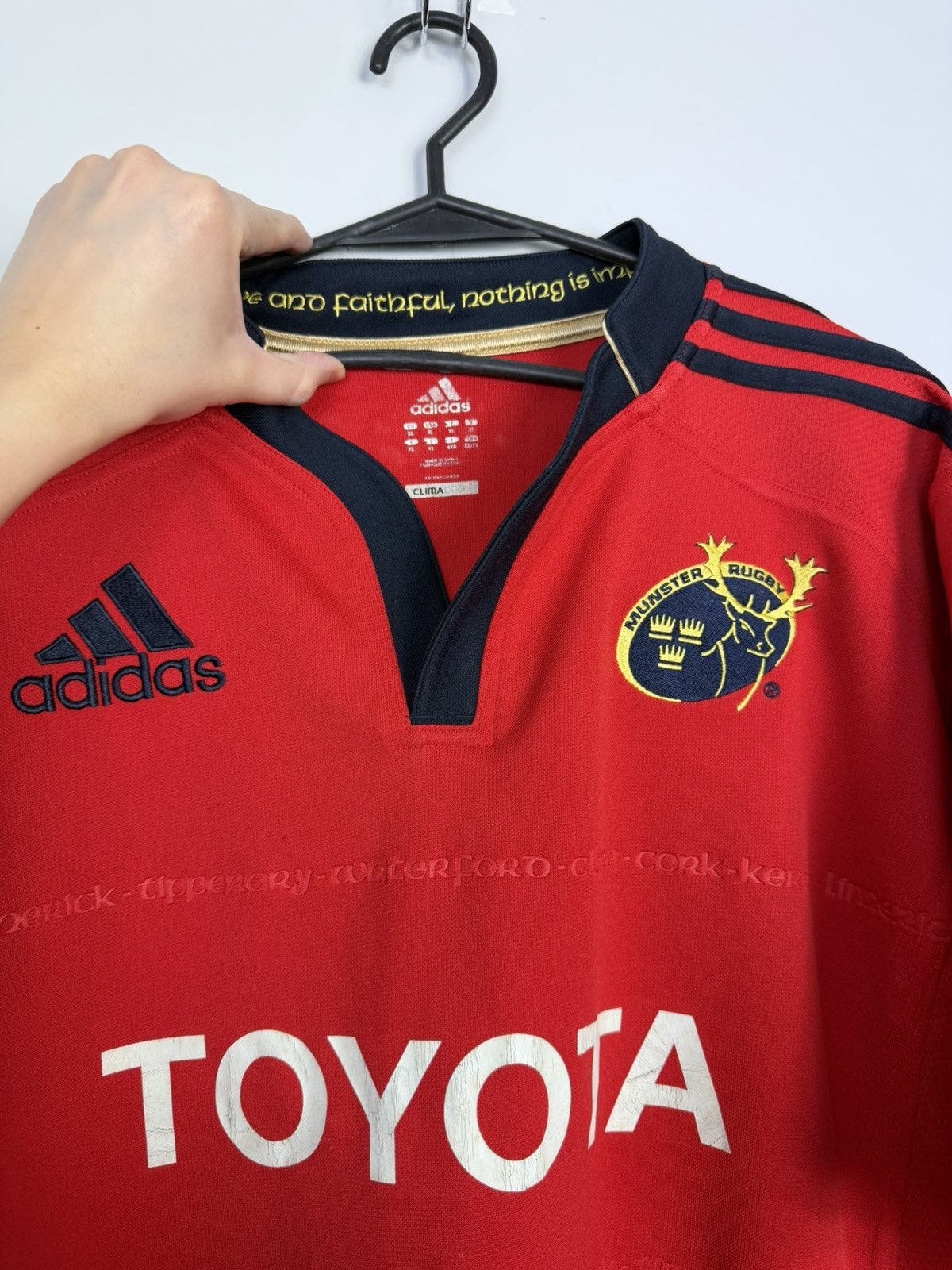 Adidas Adidas Munster Rugby 2011/2012 Jersey Size US XL / EU 56 / 4 - 2 Thumbnail