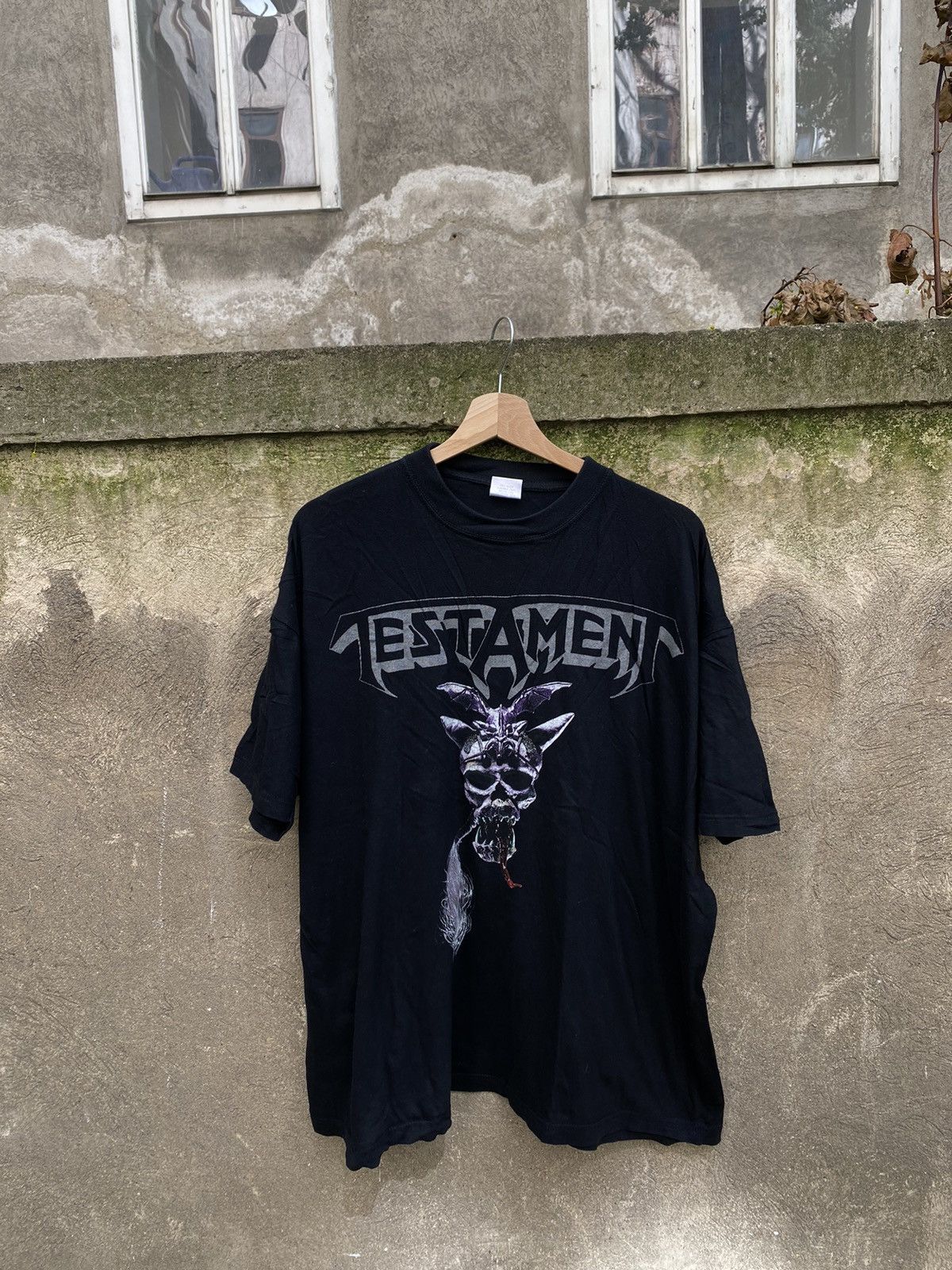 Band Tees × Vintage Vintage 1999 Testament Promo Rock T-Shirt Size US XL / EU 56 / 4 - 1 Thumbnail
