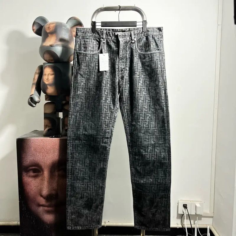 Fendi Fendi Black Casual Pants for Men 0089 Size US 32 / EU 48 - 1 Thumbnail