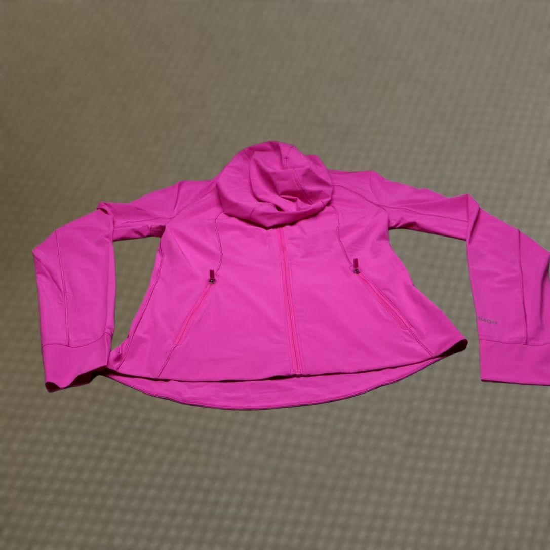 Lululemon Lululemon Jacket Womens 6 Pink Mist Full Zip Athletic Running Windbreaker Over Size M / US 6-8 / IT 42-44 - 1 Thumbnail