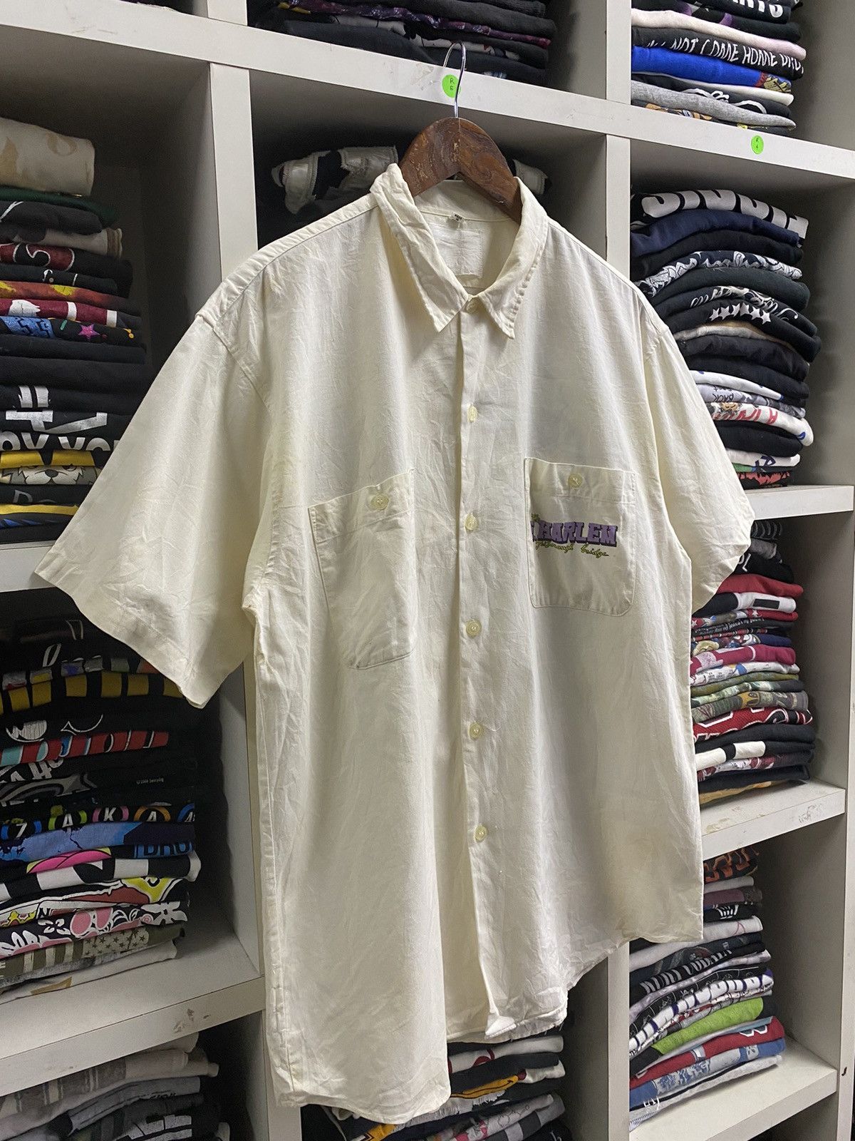 Japanese Brand × Vintage Vintage The E.Harlem Button Up Size US L / EU 52-54 / 3 - 5 Thumbnail