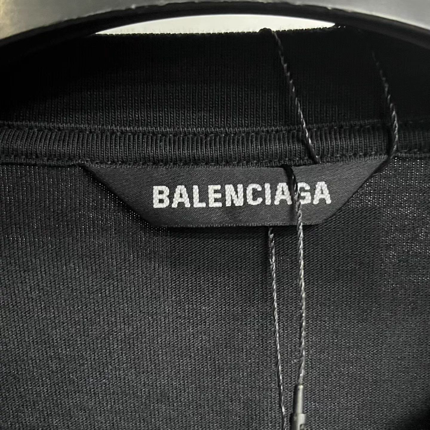 Balenciaga Balenciaga Vintage Logo Black Short Sleeve Tee S Size US S / EU 44-46 / 1 - 5 Thumbnail