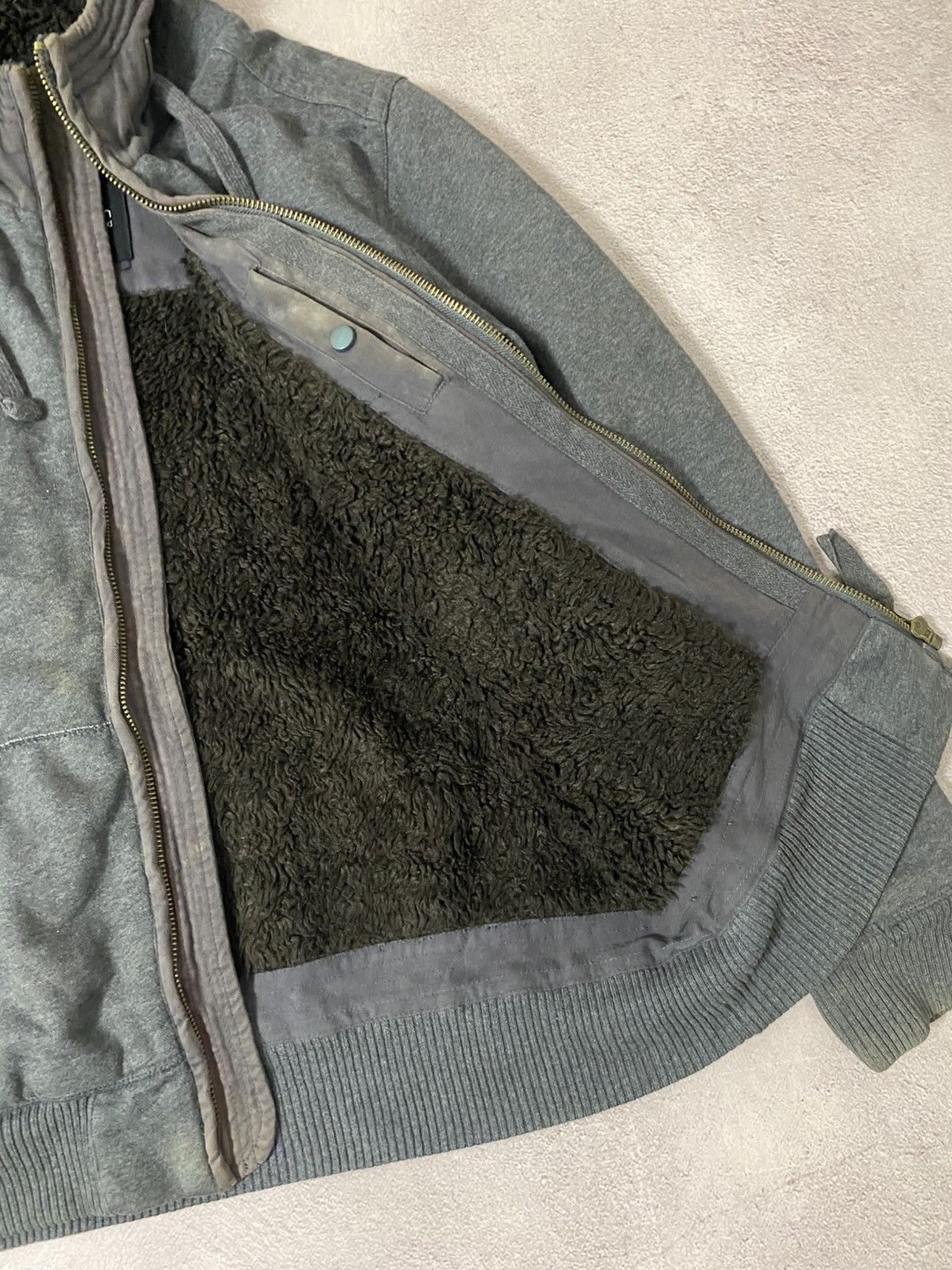 Japanese Brand × Vintage Vintage If Six Was Nine style fur distressed faded hoodie Size US L / EU 52-54 / 3 - 7 Thumbnail