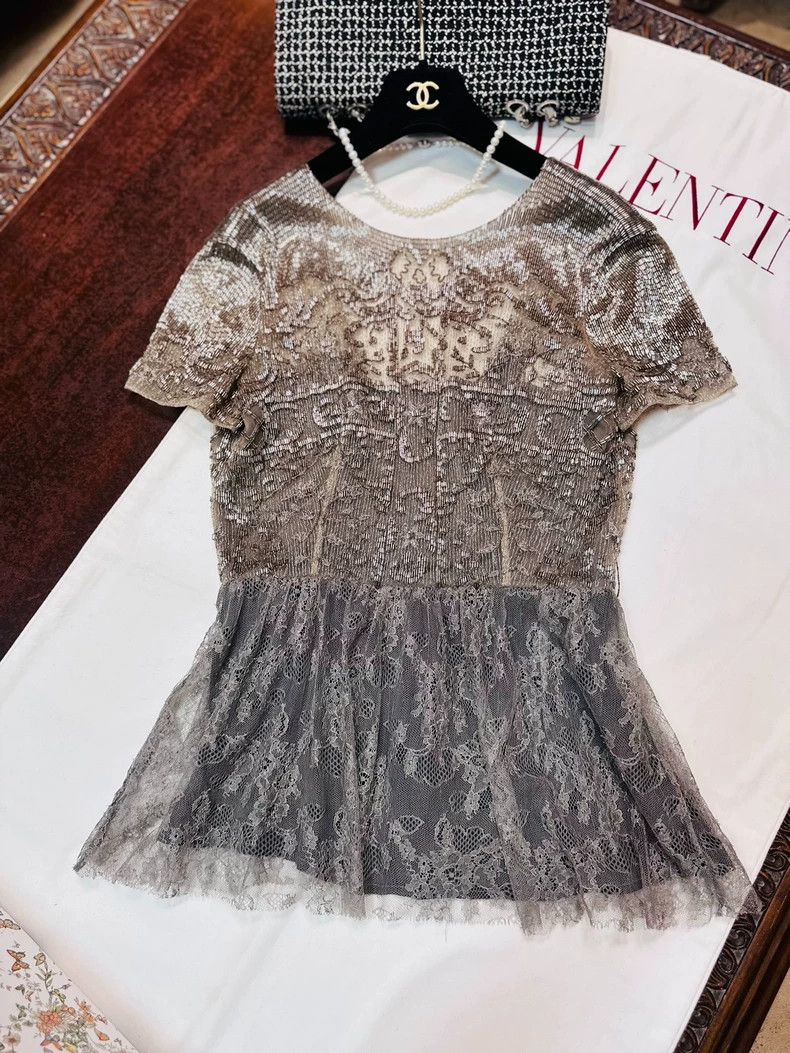 Valentino Valentino Handmade beaded top Size S / US 4 / IT 40 - 2 Thumbnail