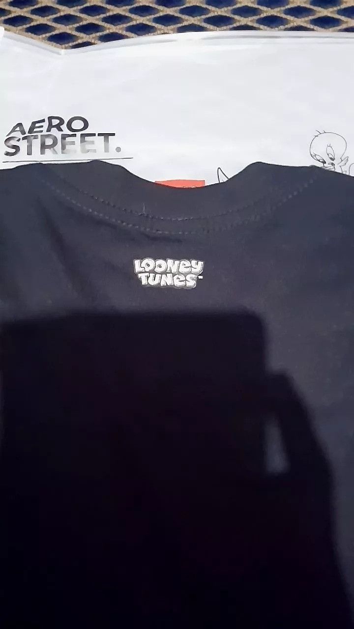 Duckworth Aerostreet T Shirt Oversized Daffy Duck Black T-Shirt Size US L / EU 52-54 / 3 - 4 Thumbnail