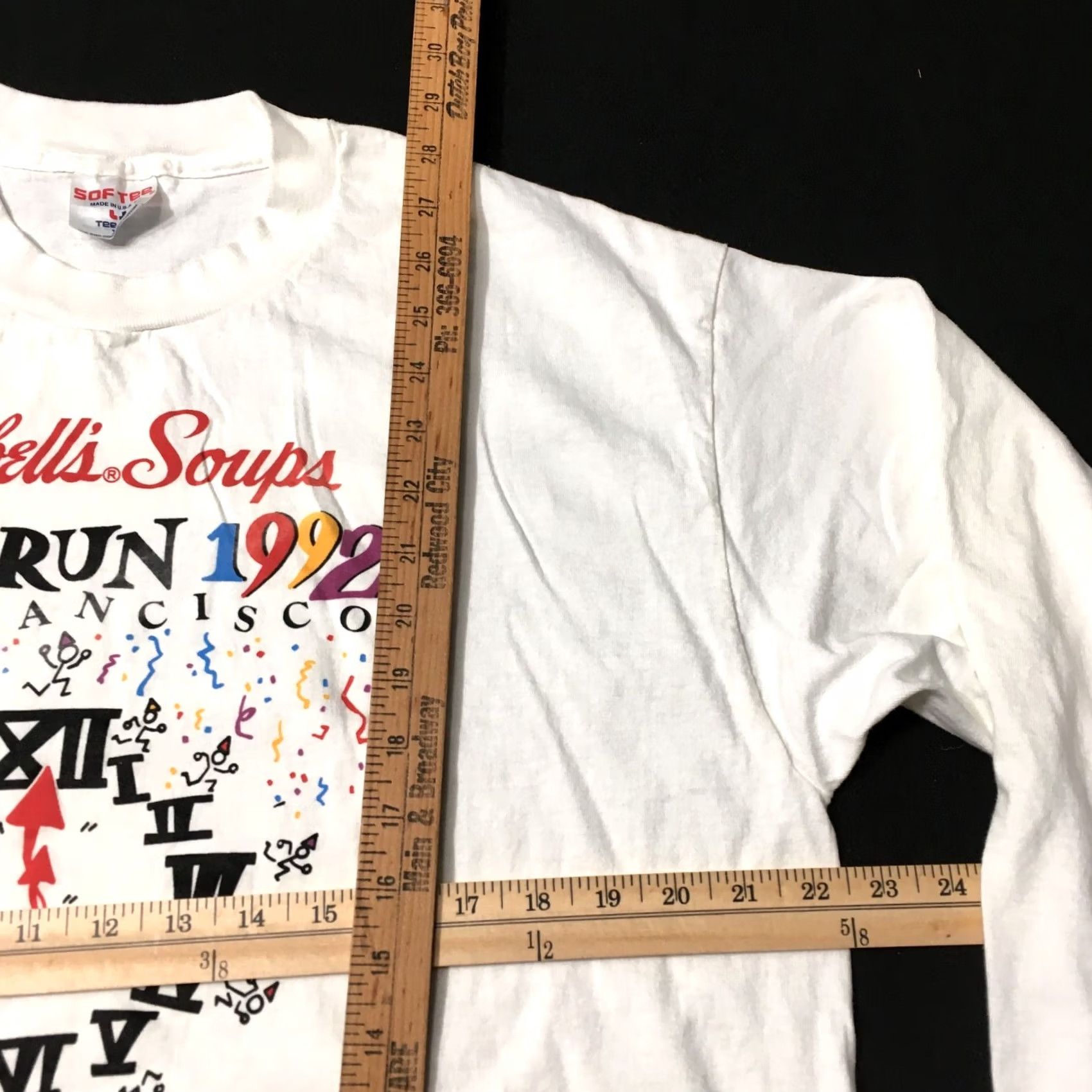 Vintage Vintage Campbell's Tomato Soup T-Shirt XLarge softee USA Made Single Stitch 1992 Size US XL / EU 56 / 4 - 5 Thumbnail