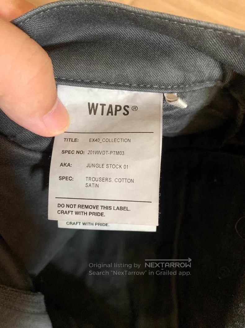 Wtaps Wtaps size 1 Black work pants Size US 39 - 4 Thumbnail