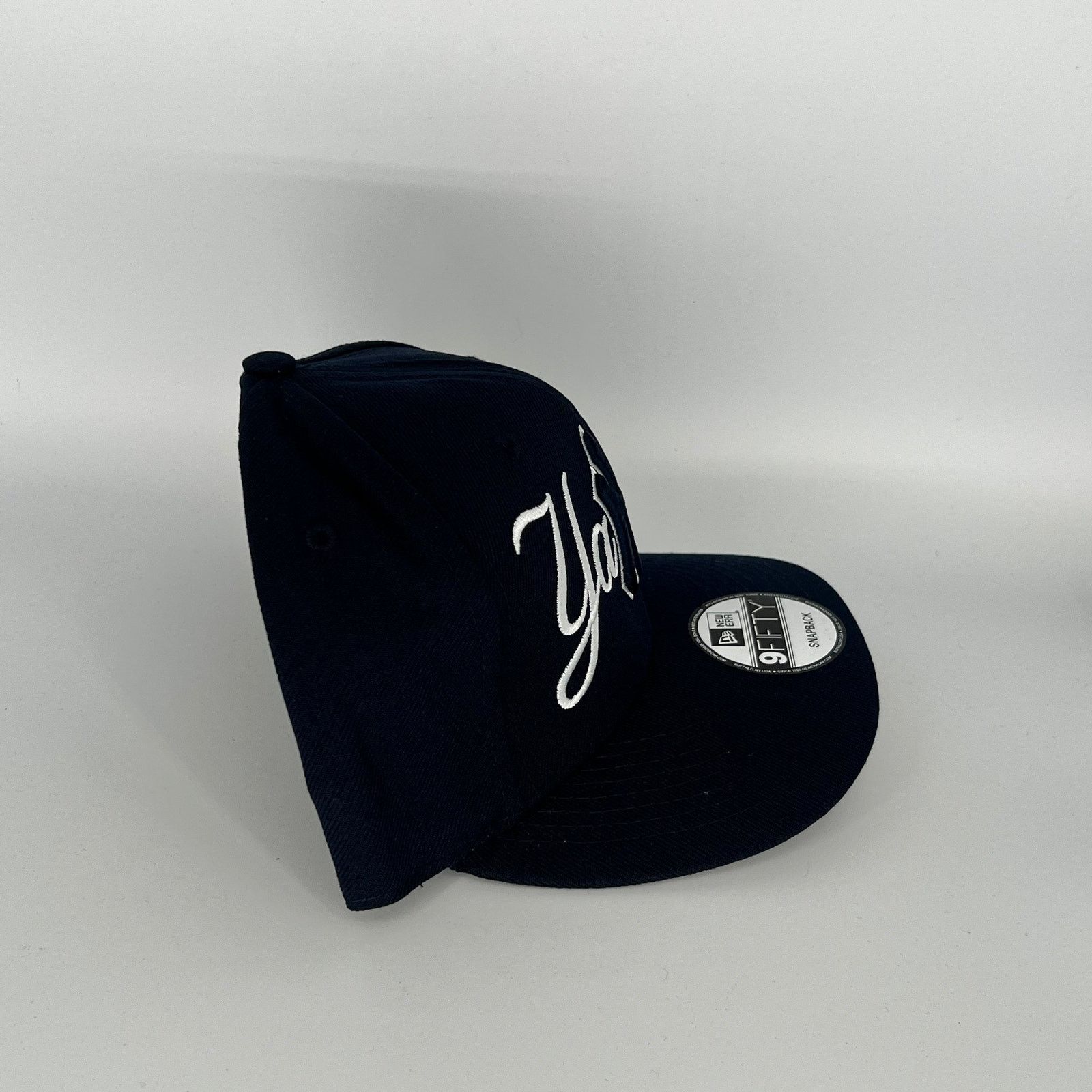 New Era Navy New York Yankees NY Overlap Symbol New Era MLB 9Fifty Size ONE SIZE - 3 Thumbnail