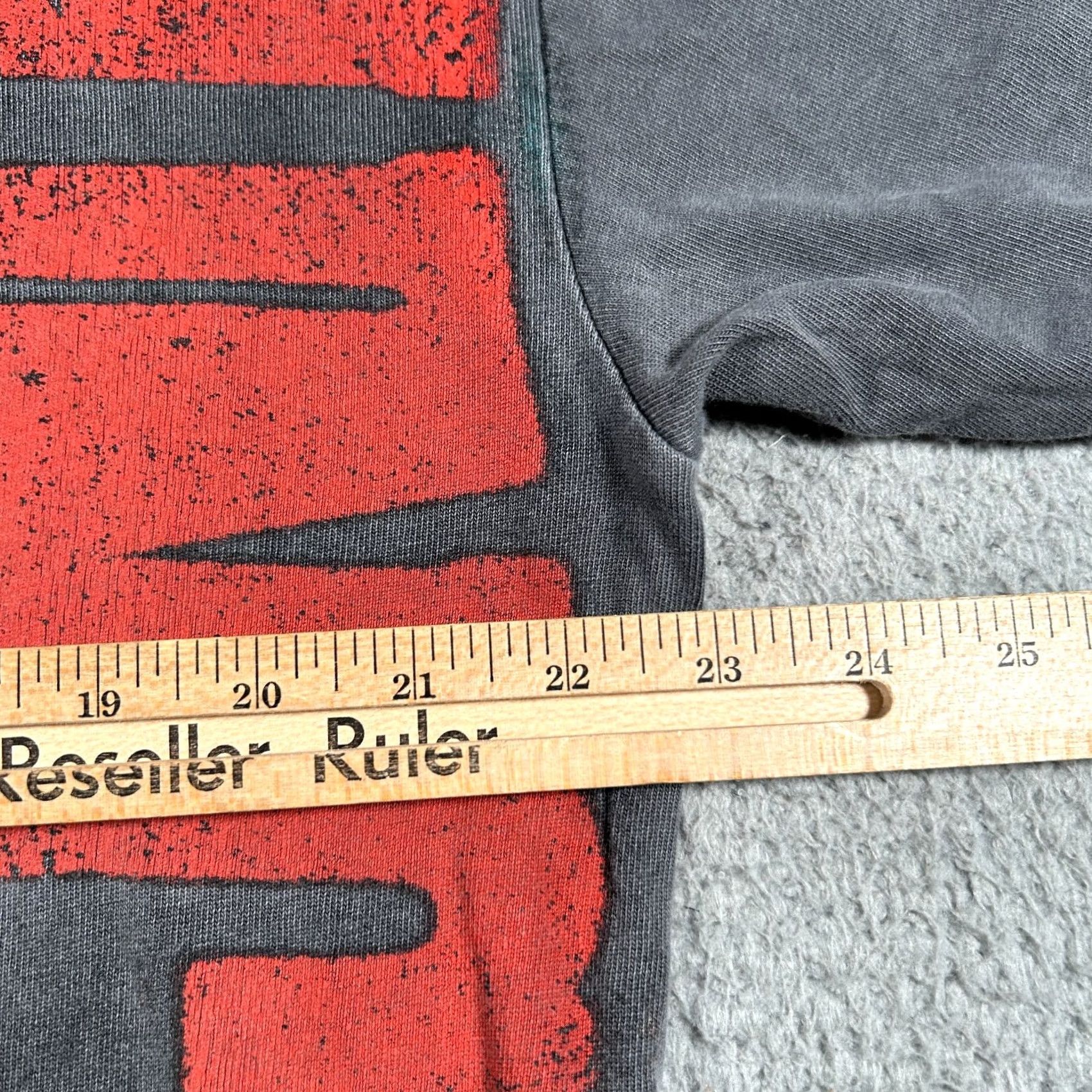 Vintage 404 Shirt Men Medium Gray Tee Short Sleeve Collared Pullover Cotton Linen Lightweight Breathable Embroidered Solid Country Club T-Shirt Size US M / EU 48-50 / 2 - 7 Thumbnail