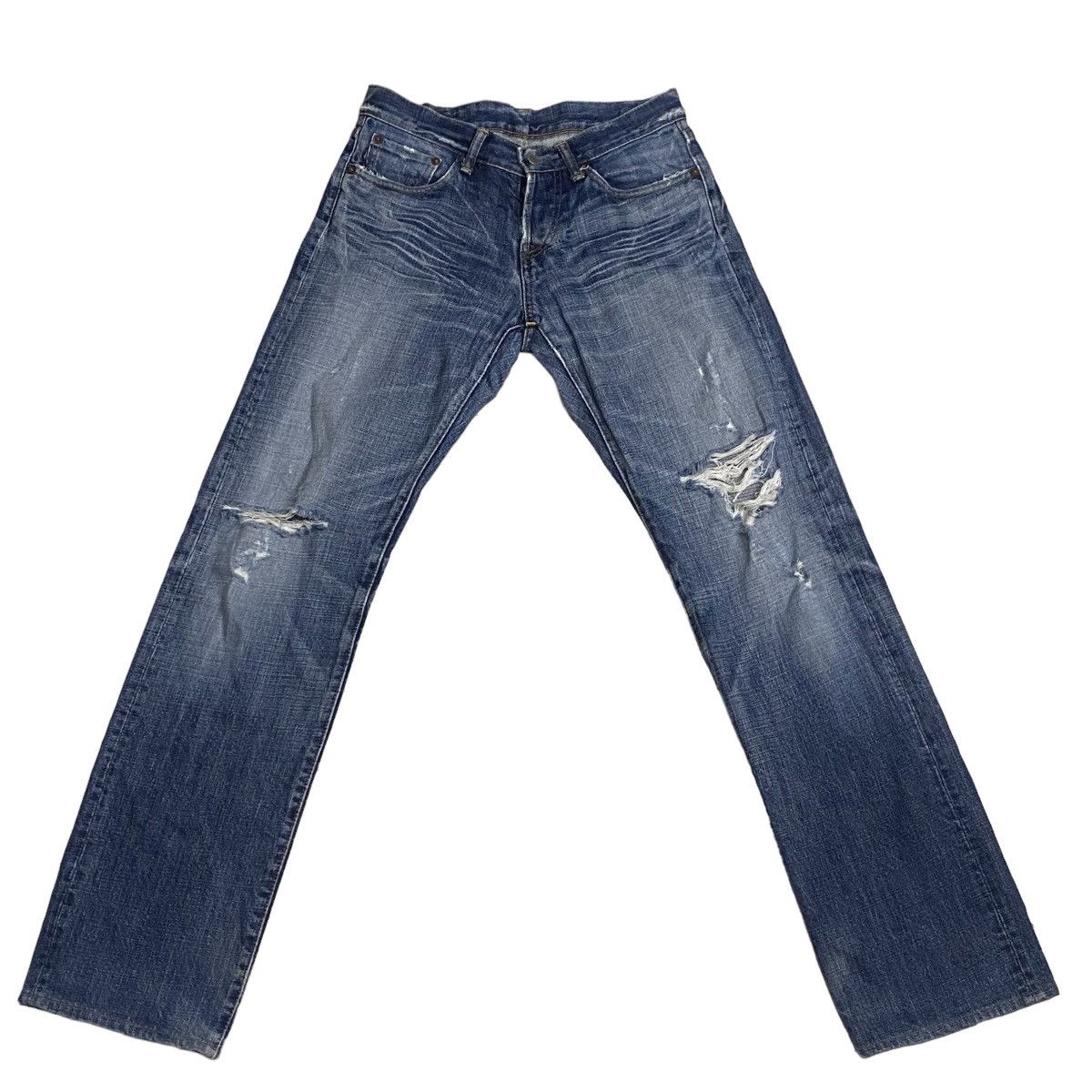 Eternal × Japanese Brand Eternal distressed denim Japan Size US 30 / EU 46 - 1 Thumbnail