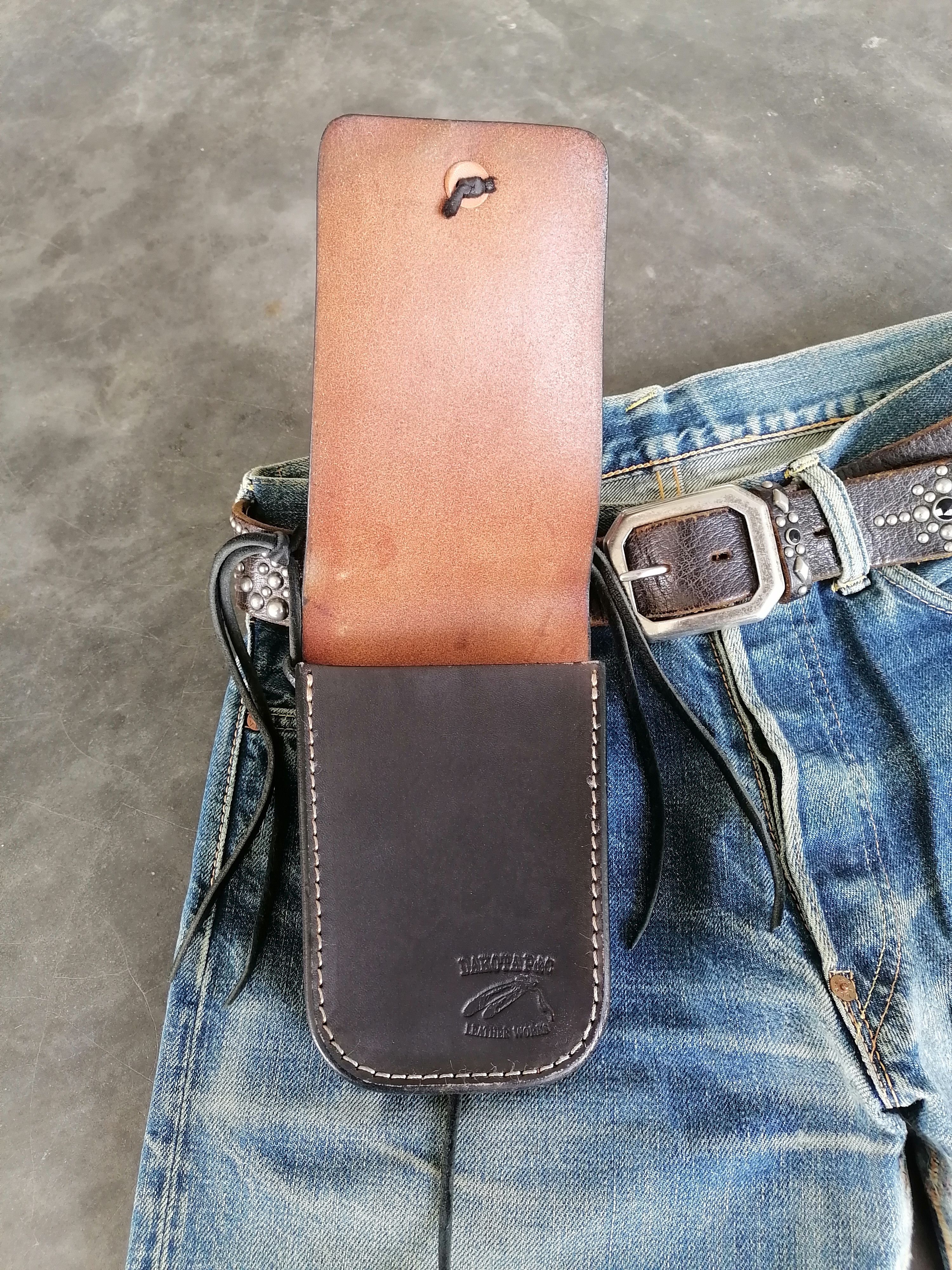 Genuine Leather × Japanese Brand × Redmoon Dakota P&C Leather Works Medicine / Belt Bag Size ONE SIZE - 5 Thumbnail