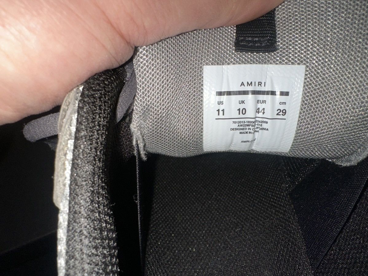 Amiri Mike Amiri Bone Sneakers size 11 Size US 11 / EU 44 - 7 Thumbnail