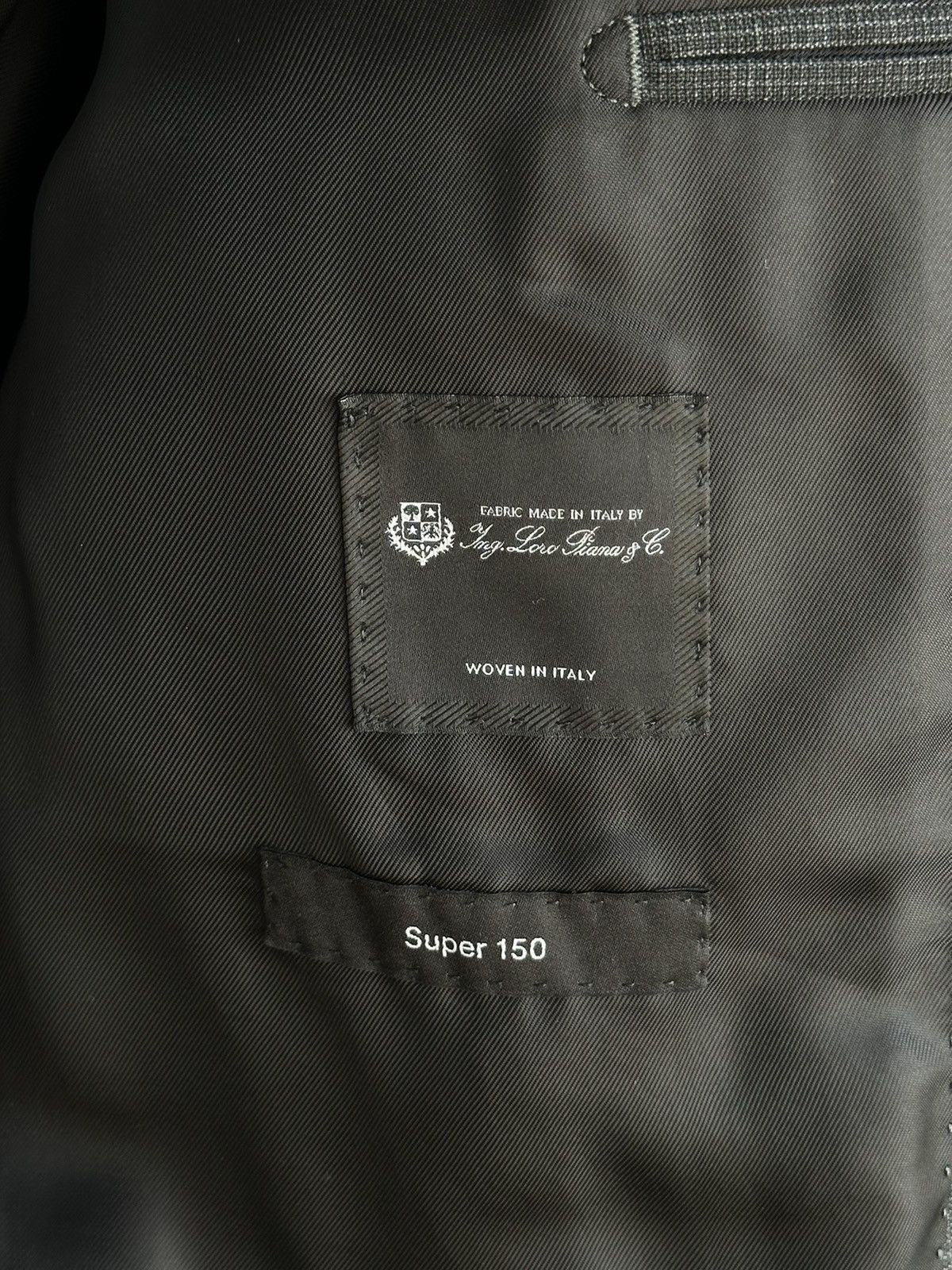 Hugo Boss Hugo Boss x Loro Piana Suit Blazer & Trousers Super 150 Wool Size 40R - 10 Thumbnail