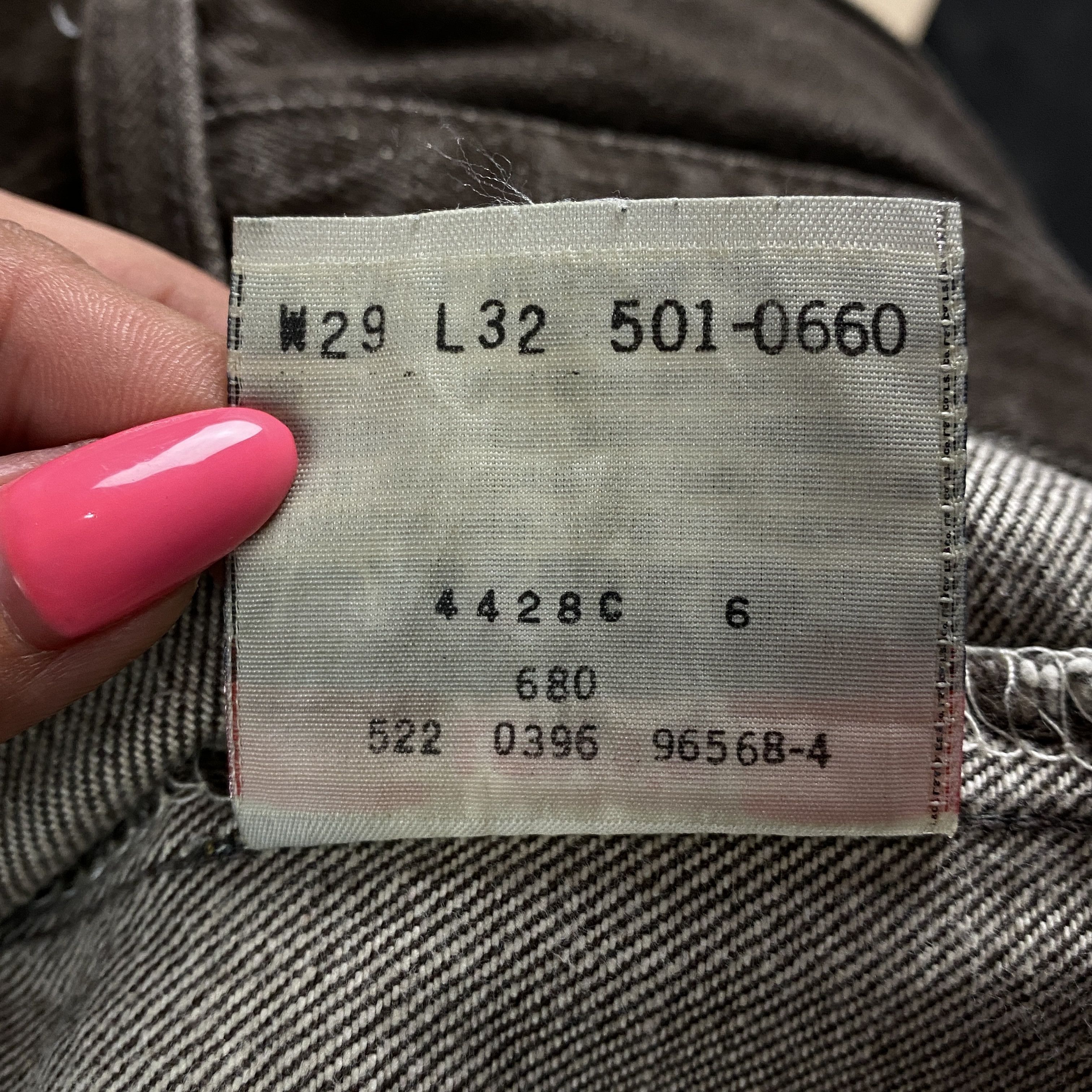 Levi's × Levi's Vintage Clothing × Vintage Mens Vintage Denim Pants Levis Cotton W 29 L 32 Size US 32 / EU 48 - 7 Thumbnail