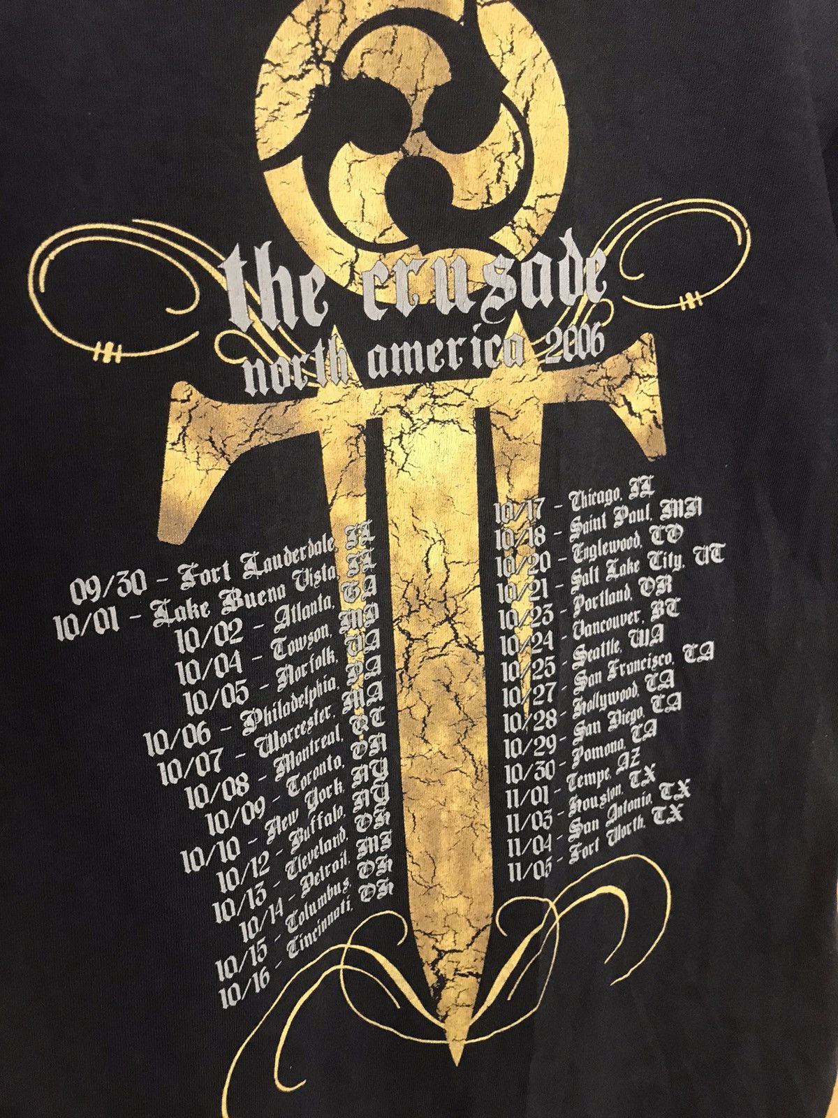 Band Tees Vintage Trivium 2006 tour faded t-shirt Size US M / EU 48-50 / 2 - 11 Thumbnail