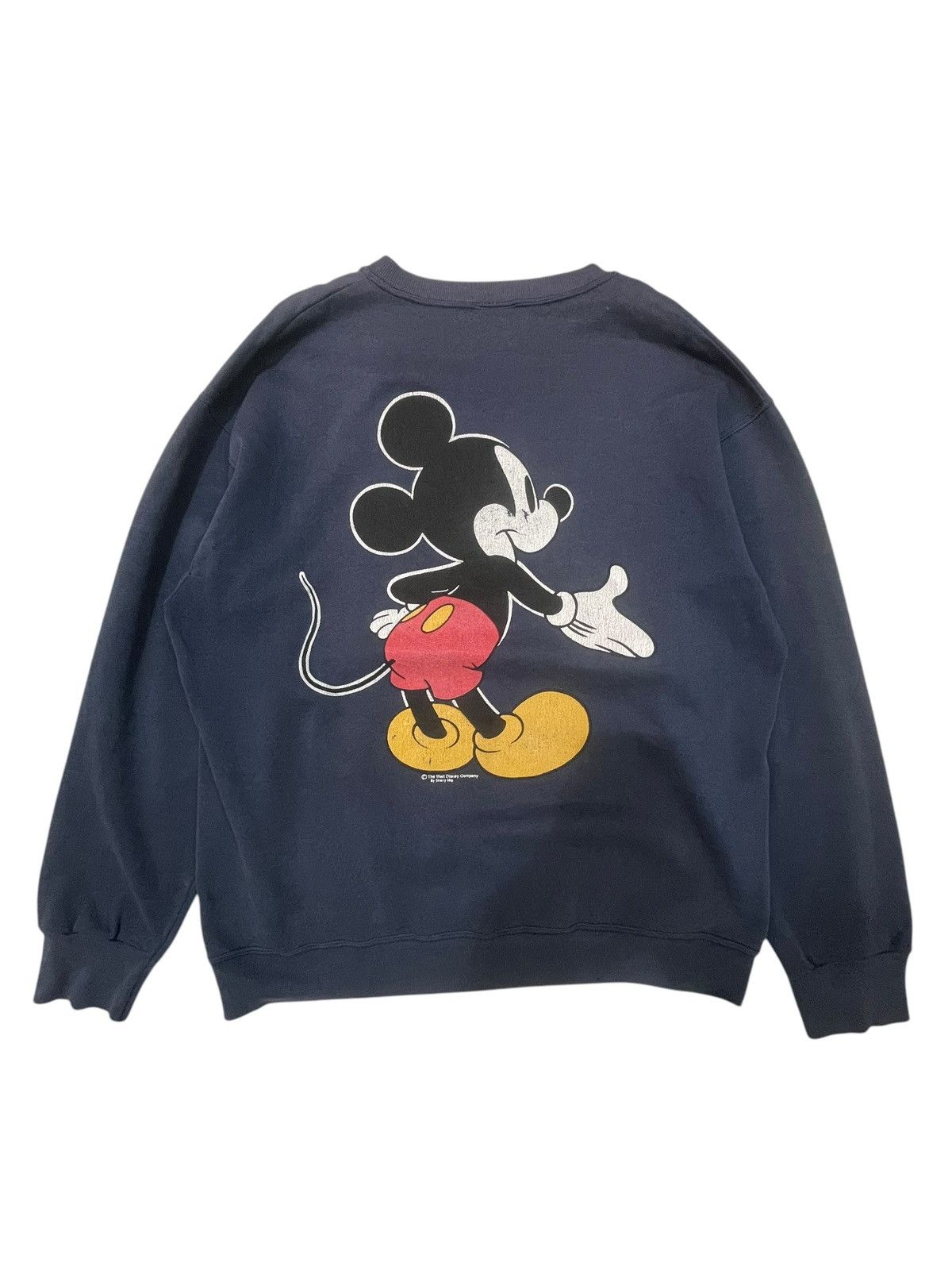 Disney × Mickey Mouse × Vintage Vintage Mickey Mouse Mirror Sweatshirt Size US L / EU 52-54 / 3 - 5 Thumbnail