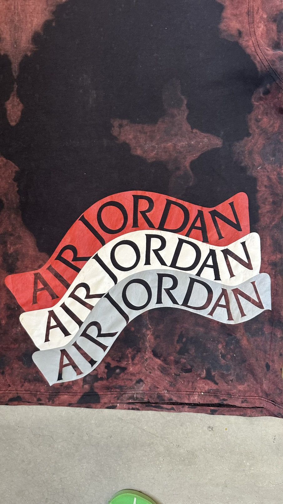 Nike VINTAGE NIKE AIR JORDAN ACID WASH TEE Size US L / EU 52-54 / 3 - 2 Thumbnail