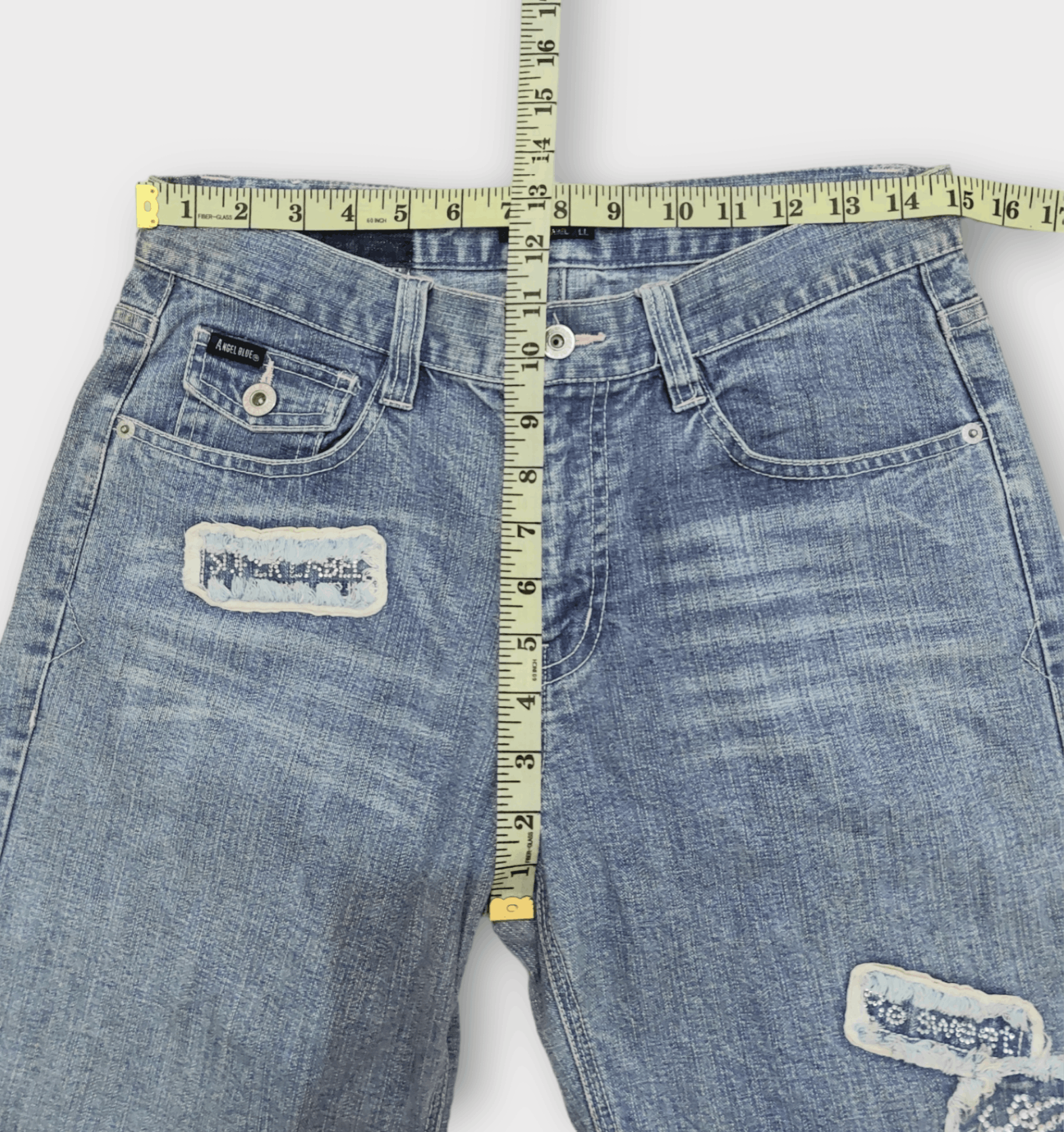 Angel Blue Angel Blue Patch Short Pants Size US 30 / EU 46 - 13 Thumbnail