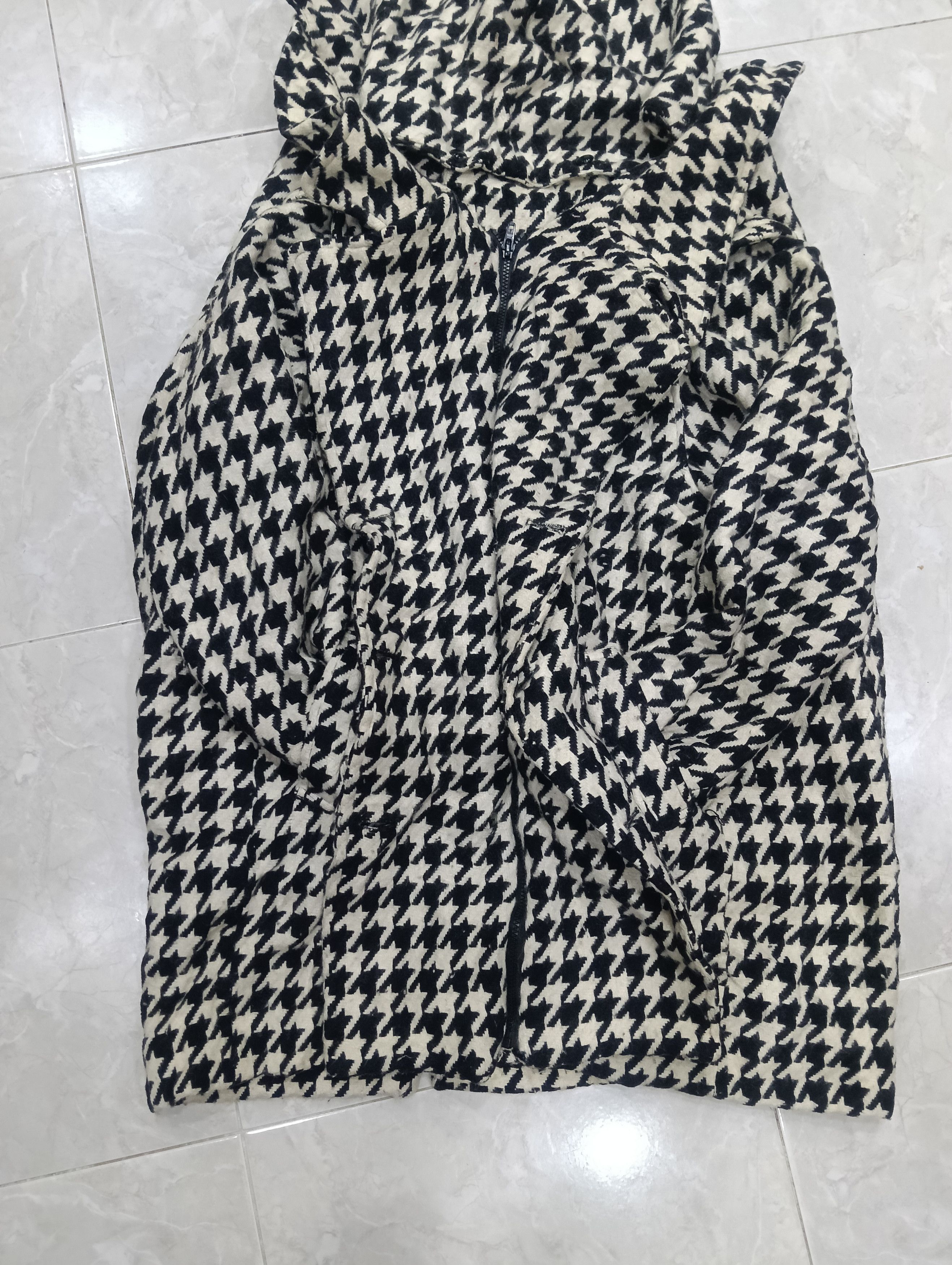 Japanese Unbrand Coat Parka Jacket Like Asymmetrical Design