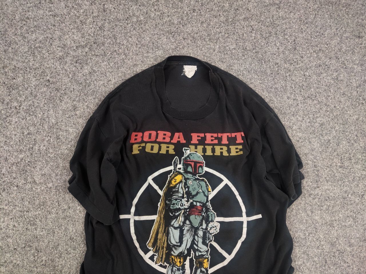 Star Wars Vintage 1996 Star Wars Boba Fett Logo Black Shirt Changes Size US M / EU 48-50 / 2 - 4 Thumbnail