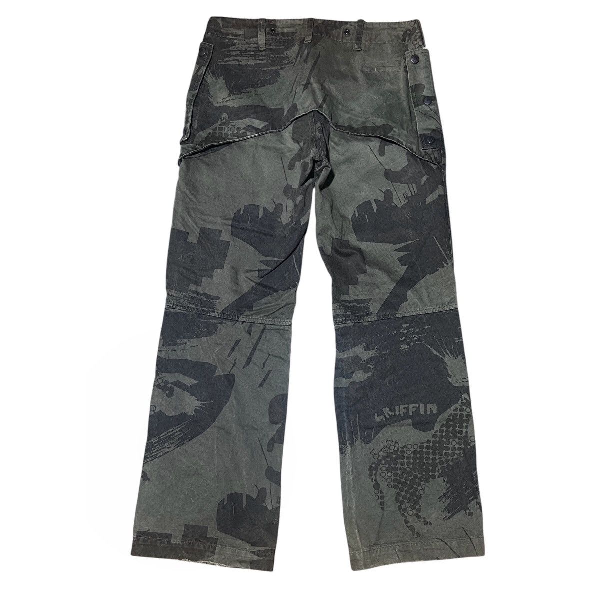 Designer × Griffin GRIFFIN UNISEX MILITARY STYLE PANT MADE IN ITALY Size US 32 / EU 48 - 6 Thumbnail