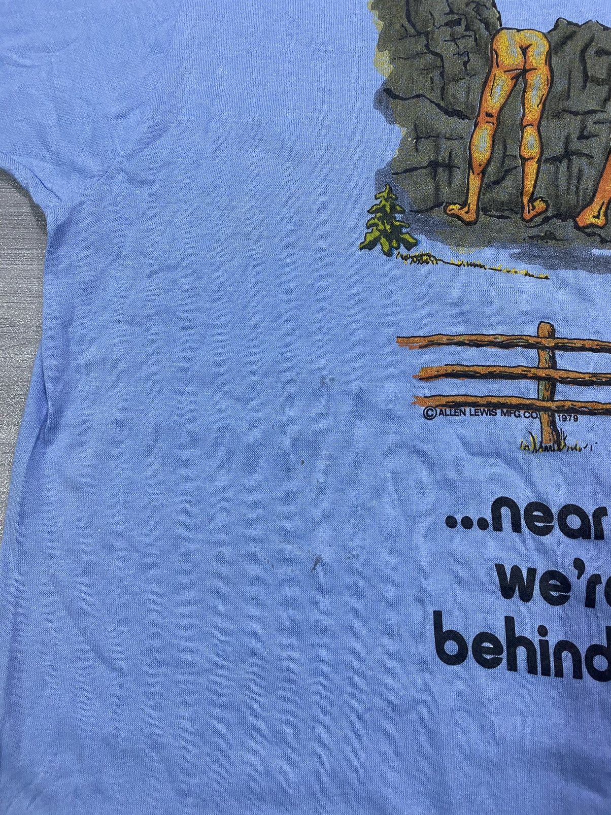 Vintage 1979's Mt. Rushmore's Behind T-shirt Size US L / EU 52-54 / 3 - 6 Thumbnail